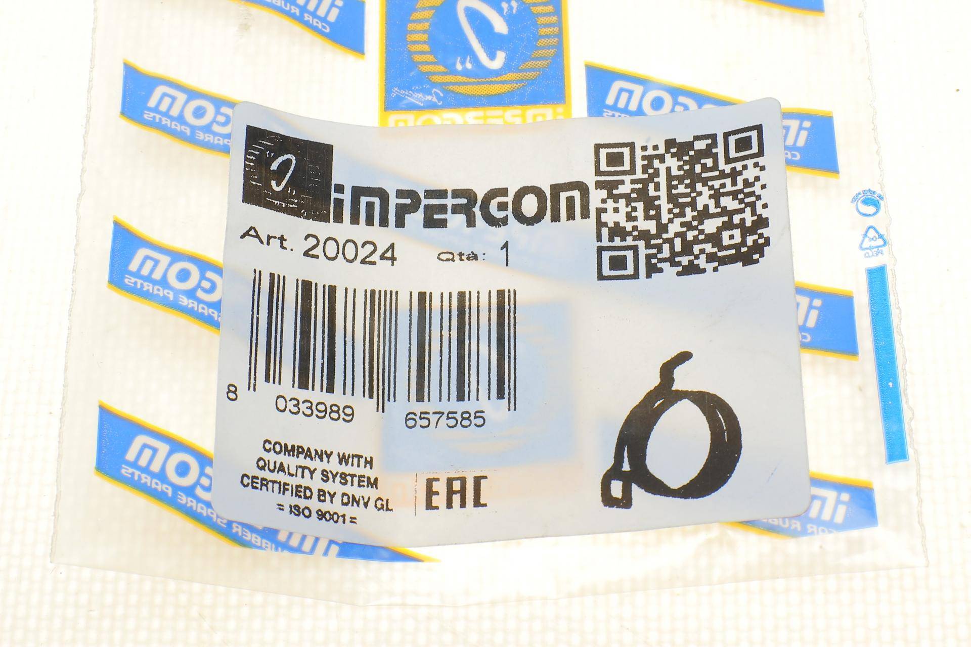 Хомут самозатискний Ø24 мм