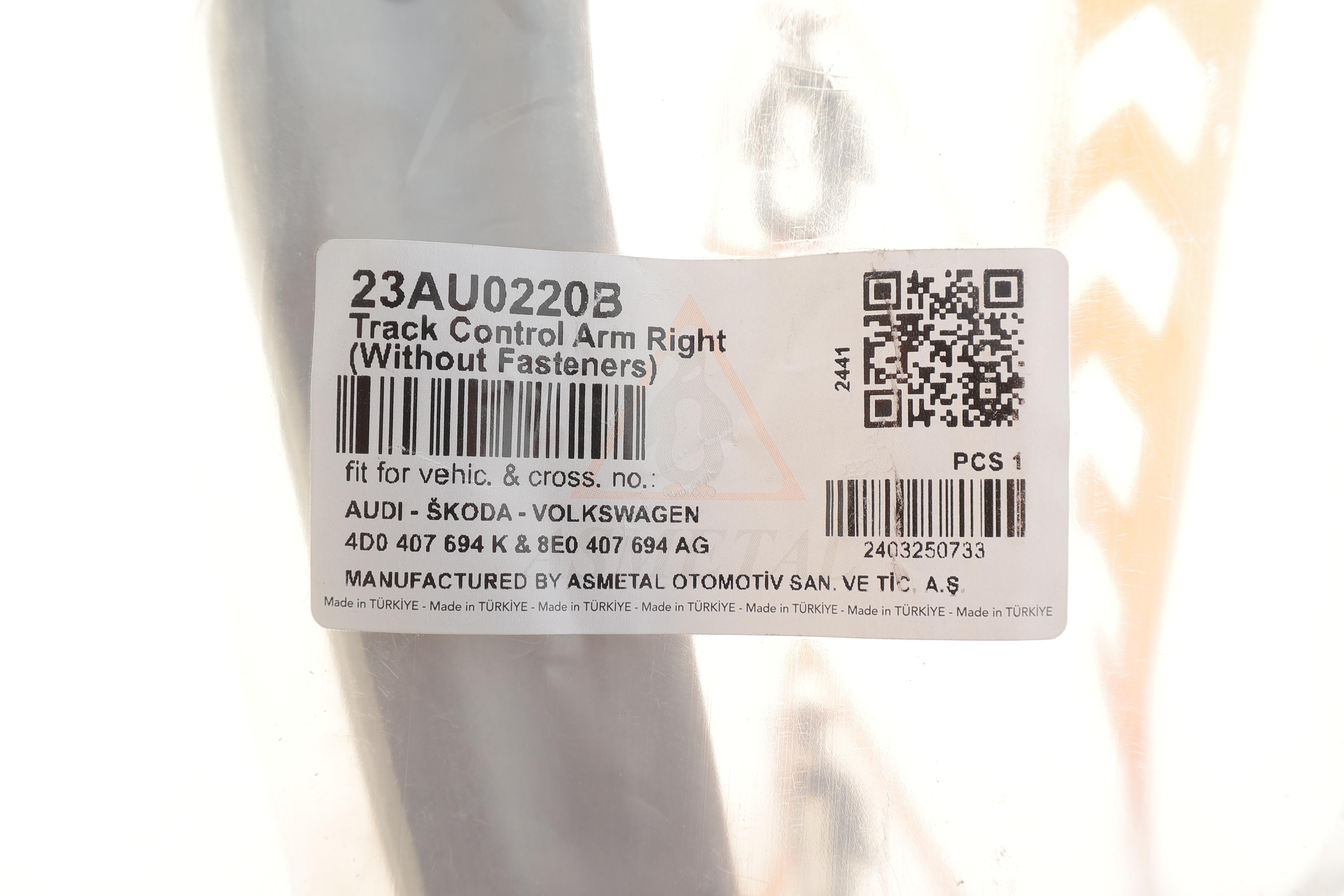 Важіль підвіски (передній/знизу) (R) Audi A4/A6/VW Passat B5 96-05