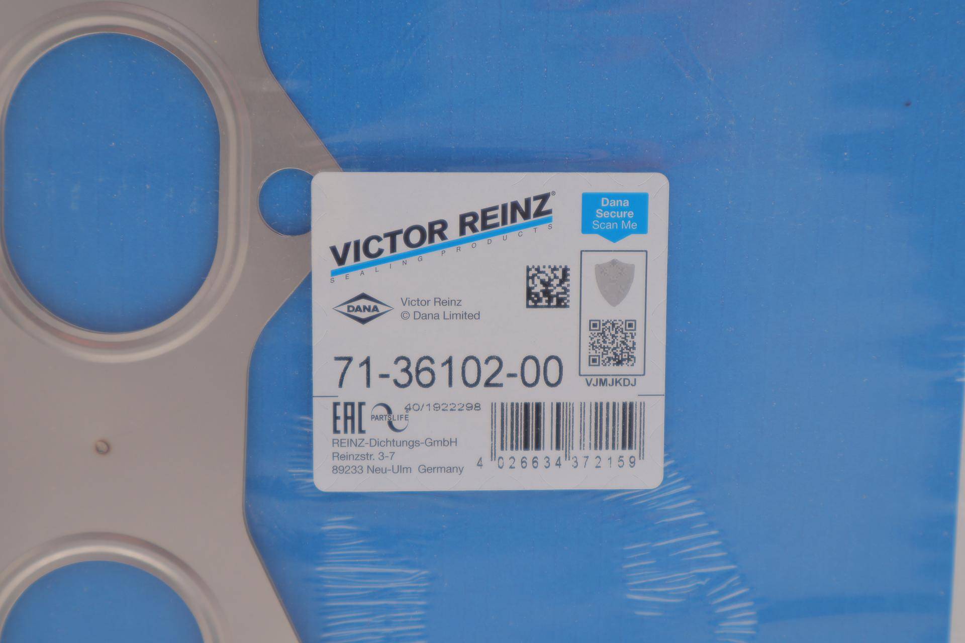 Прокладка колектора випускного VW Polo 1.2 12V 01-