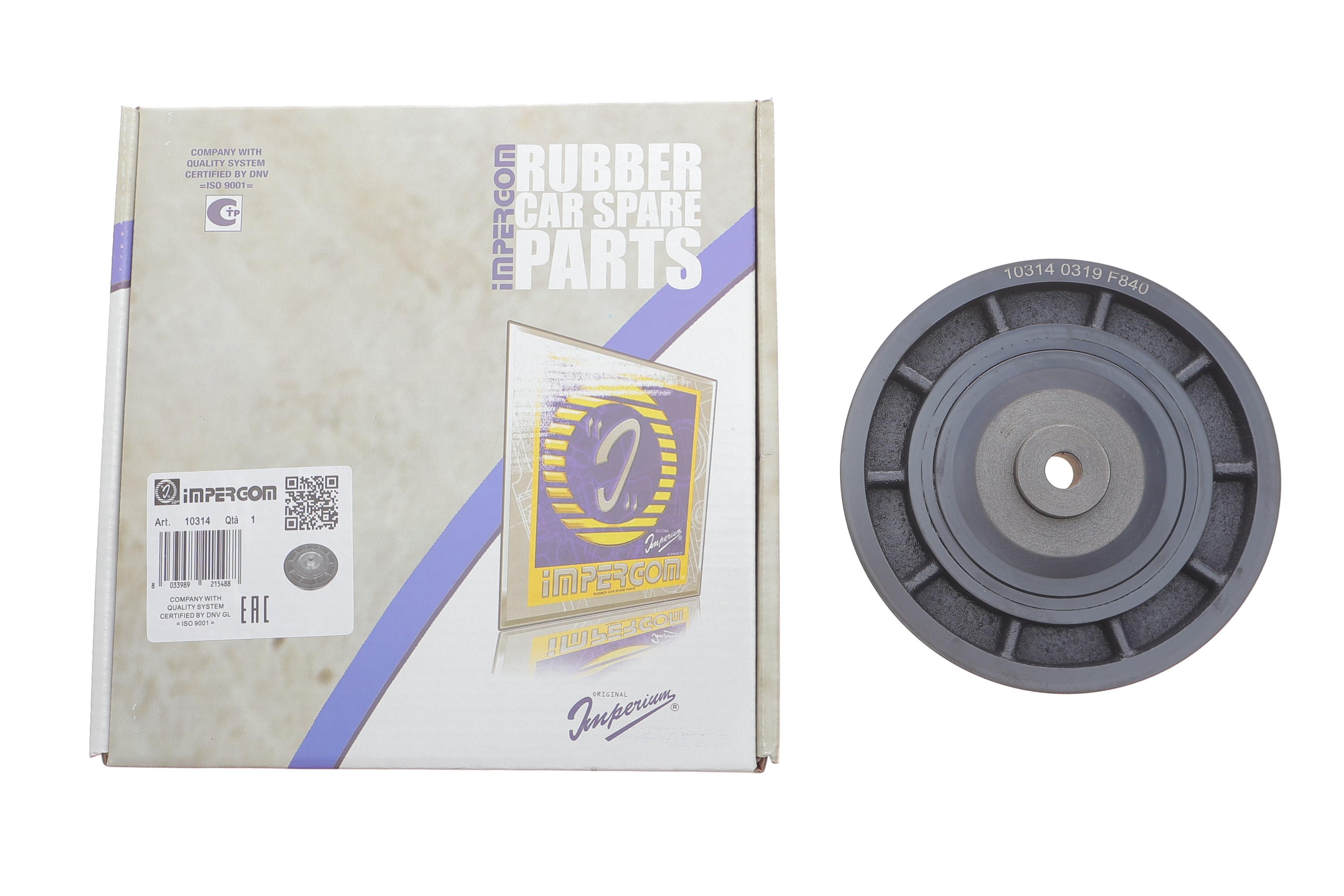 Шкив коленвала Renault Trafic/Master 1.9dCI (6PK)