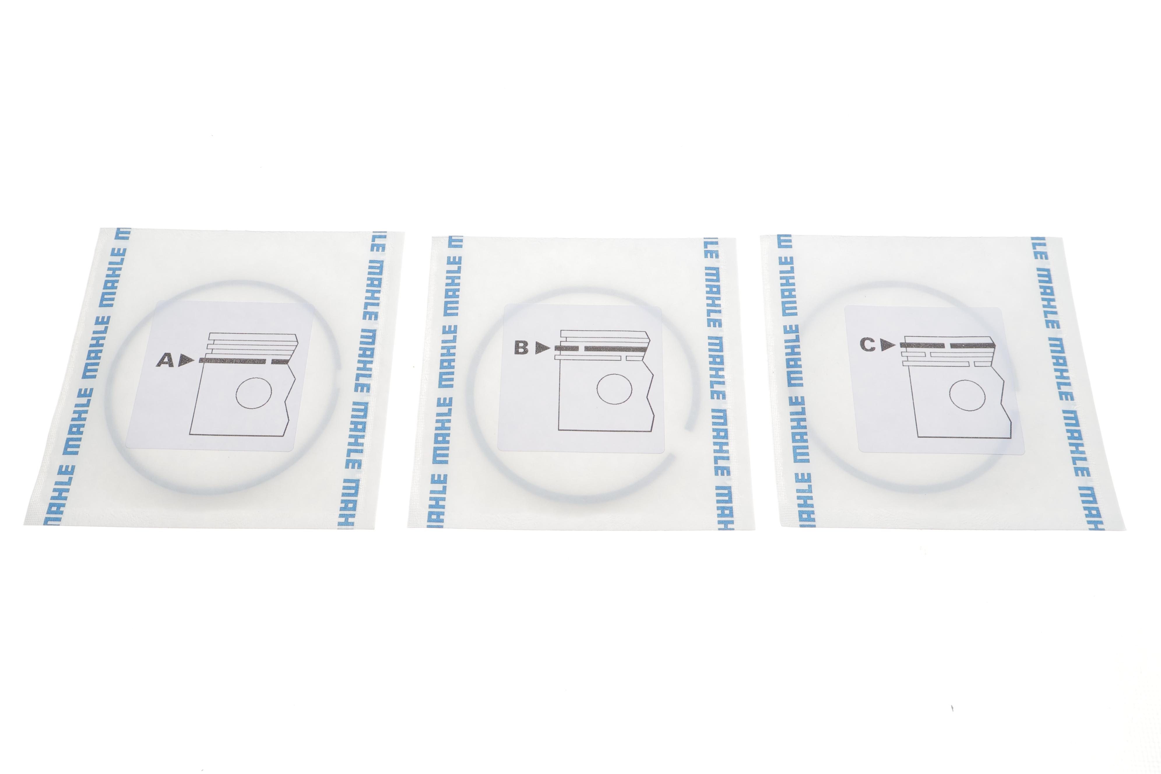 Кільця поршневі BMW 3 (E46)/5 (E39/E60) 2.5i (M54) 00-05 (84.0mm/STD) (1.2-1.5-2)