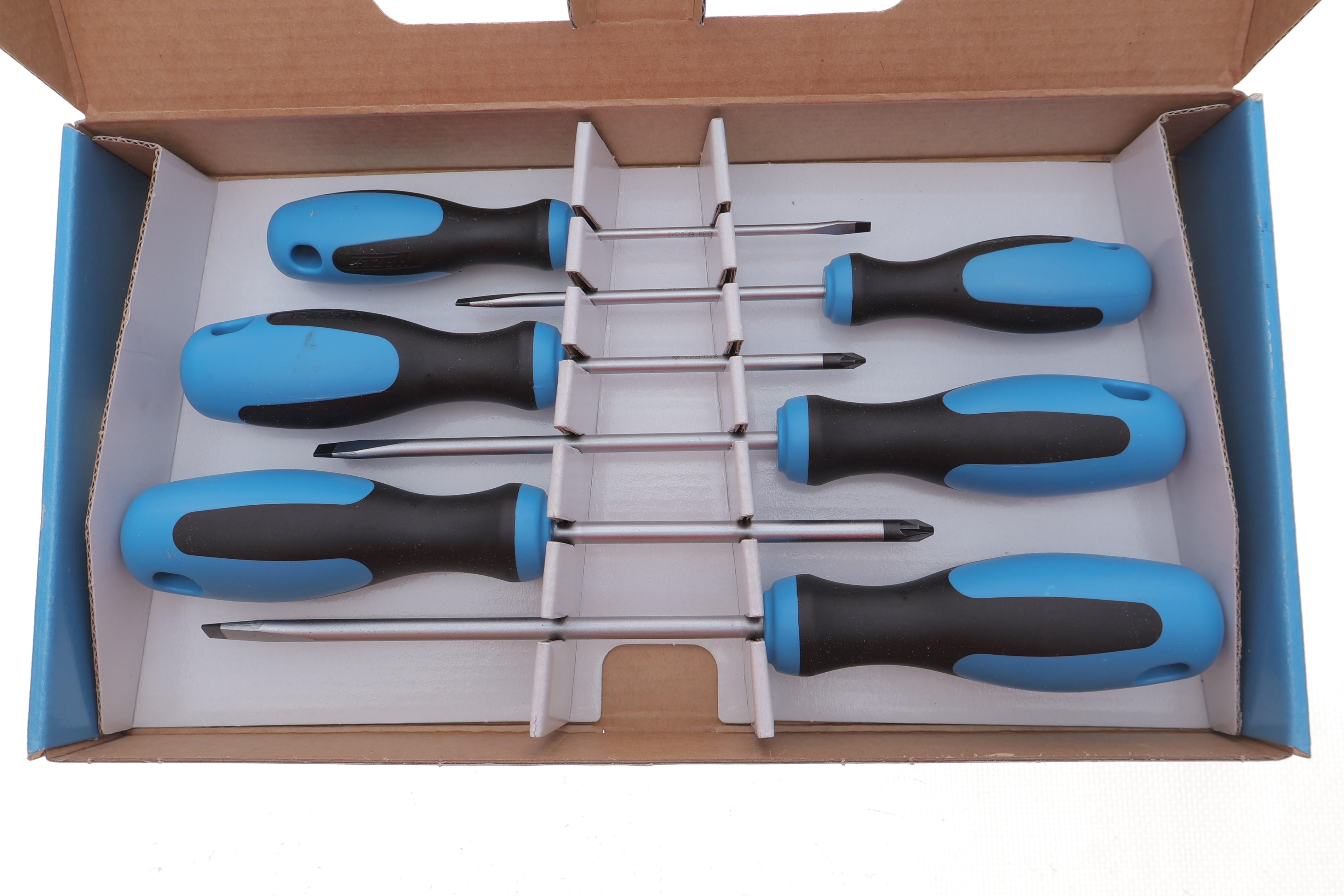 Набір викруток SL, PZ 6 од.