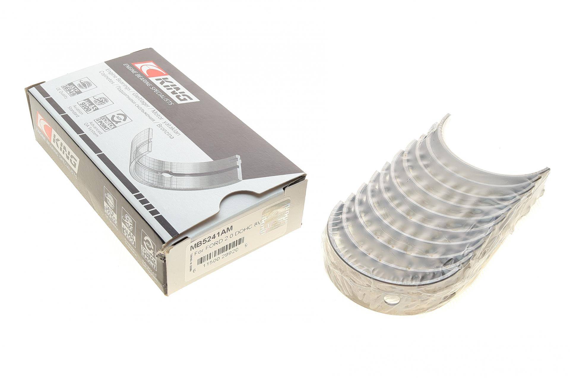 Вкладиші корінні Ford Transit 01-14 2.0i-2.0i 16V (STD)