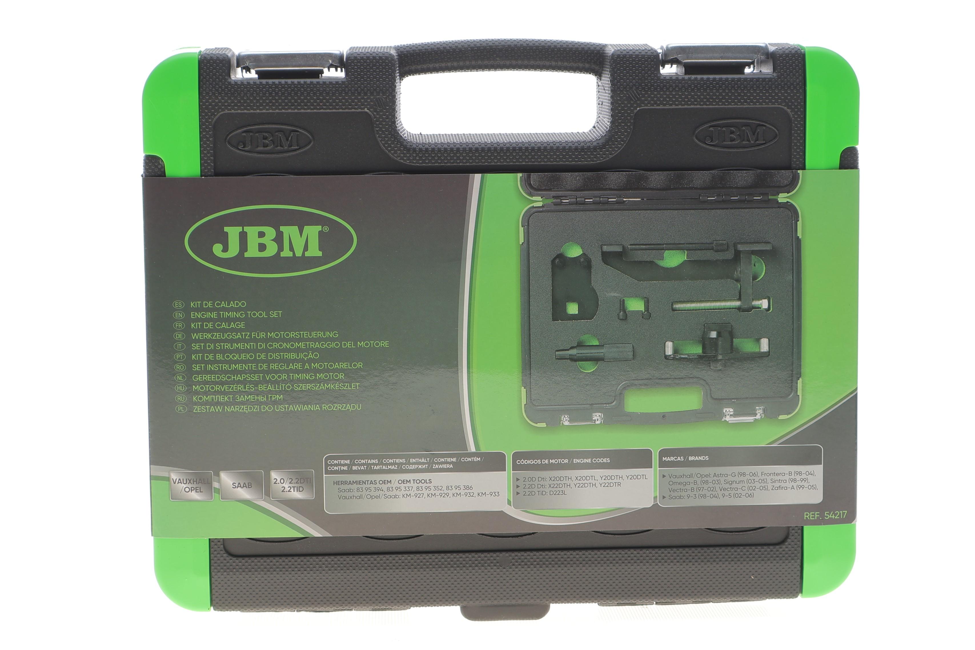 Набір інструментів для регулювання зубчастого ременя на Vauxhall/Opel/Saab 2.0/2.2 DTI