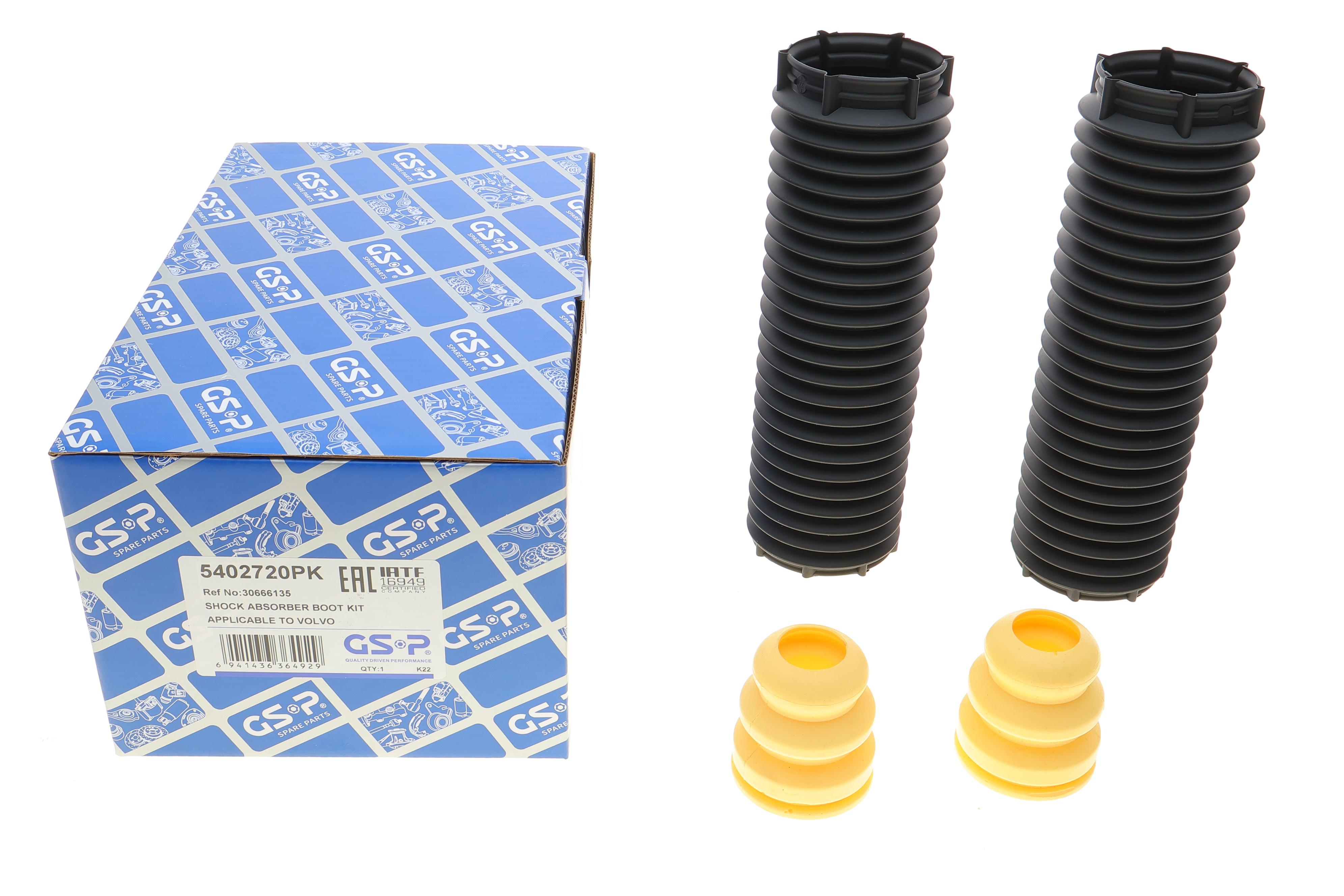 Пильник + відбійник амортизатора (переднього) Vovlo S60 II/S80 II/V60 I/V70 III/XC60 I 10-18(к-кт2 шт)