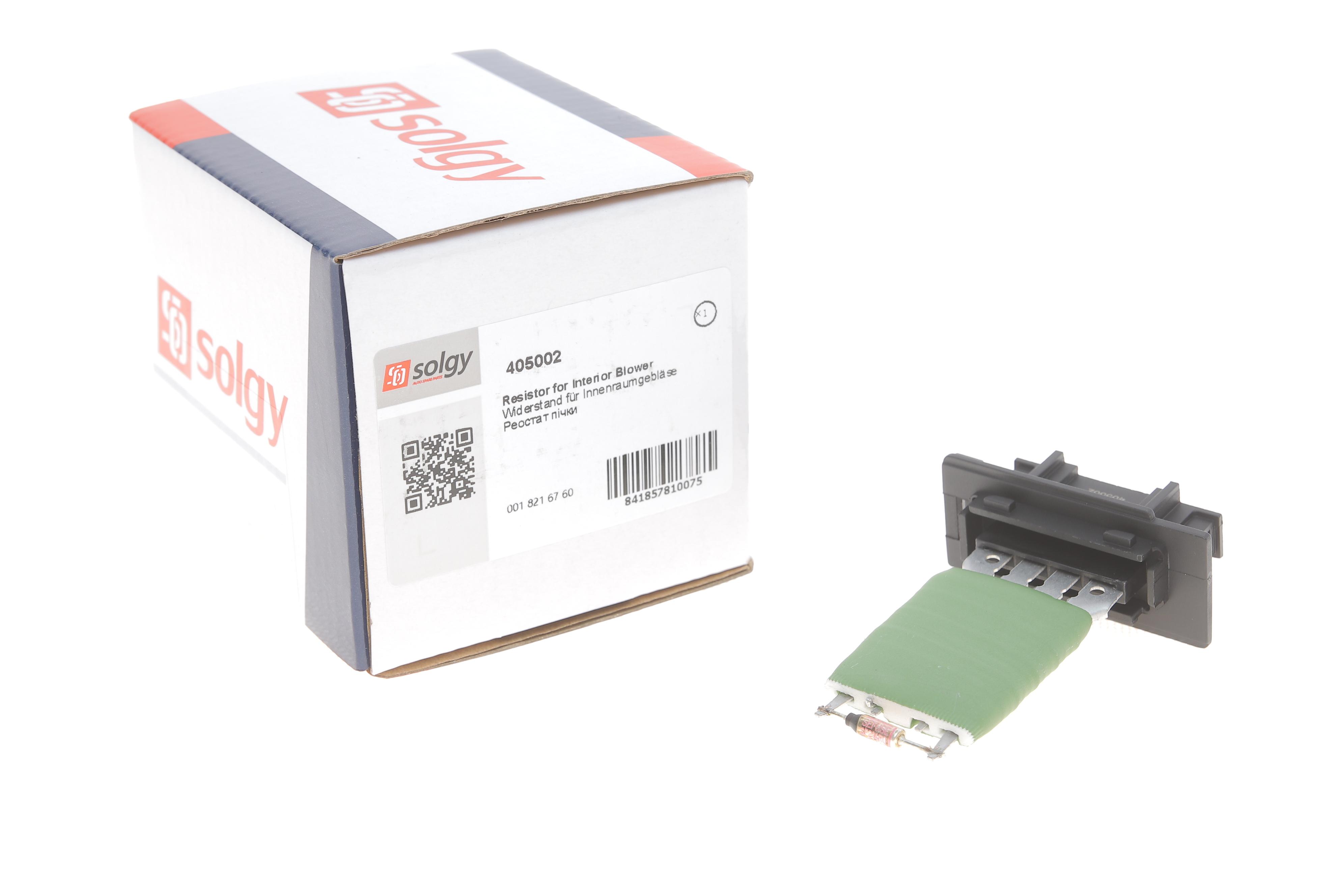 Реостат пічки MB Sprinter CDI/VW LT 96-06/VW Caddy 03- (4 контакта)