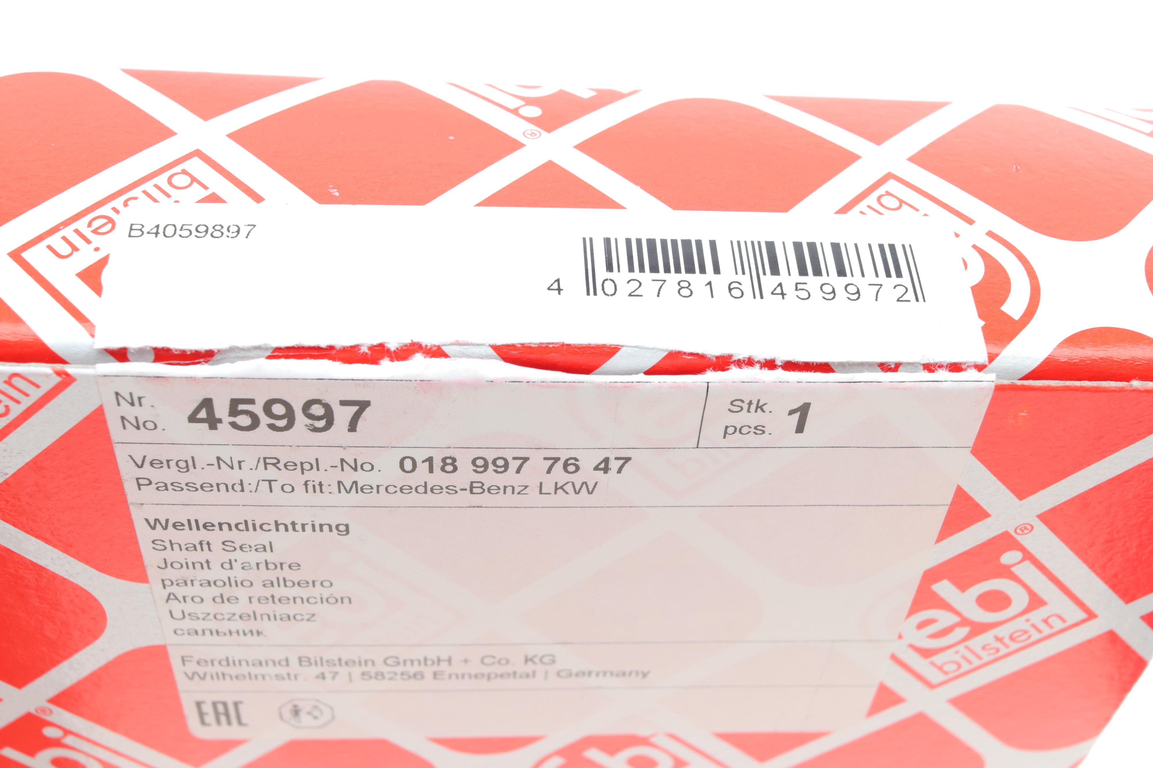 Сальник хвостовика MB Vario-Atego 4.3TDI (76x135x12/21.5)