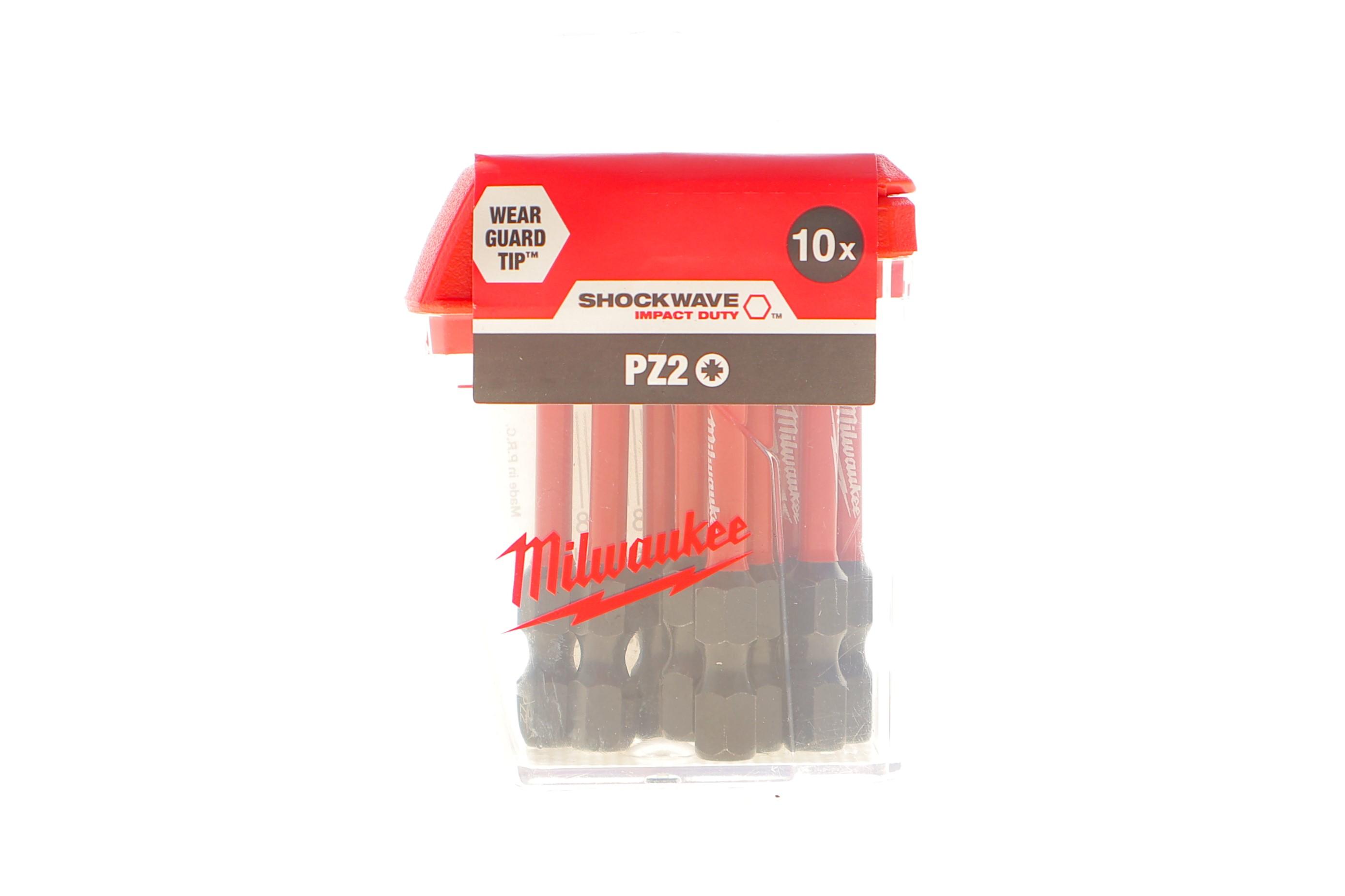 Біта SHOCKWAVE 1/4" PZ2 x 50mm 10 од.