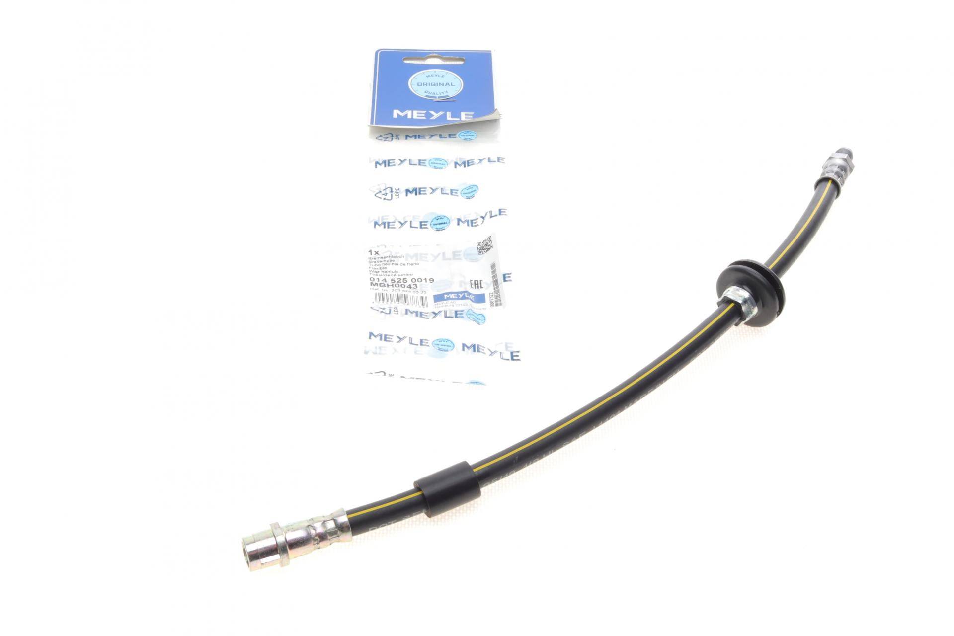 Шланг гальмівний (передній) MB C-class (W203) 02-07 (L=393mm)