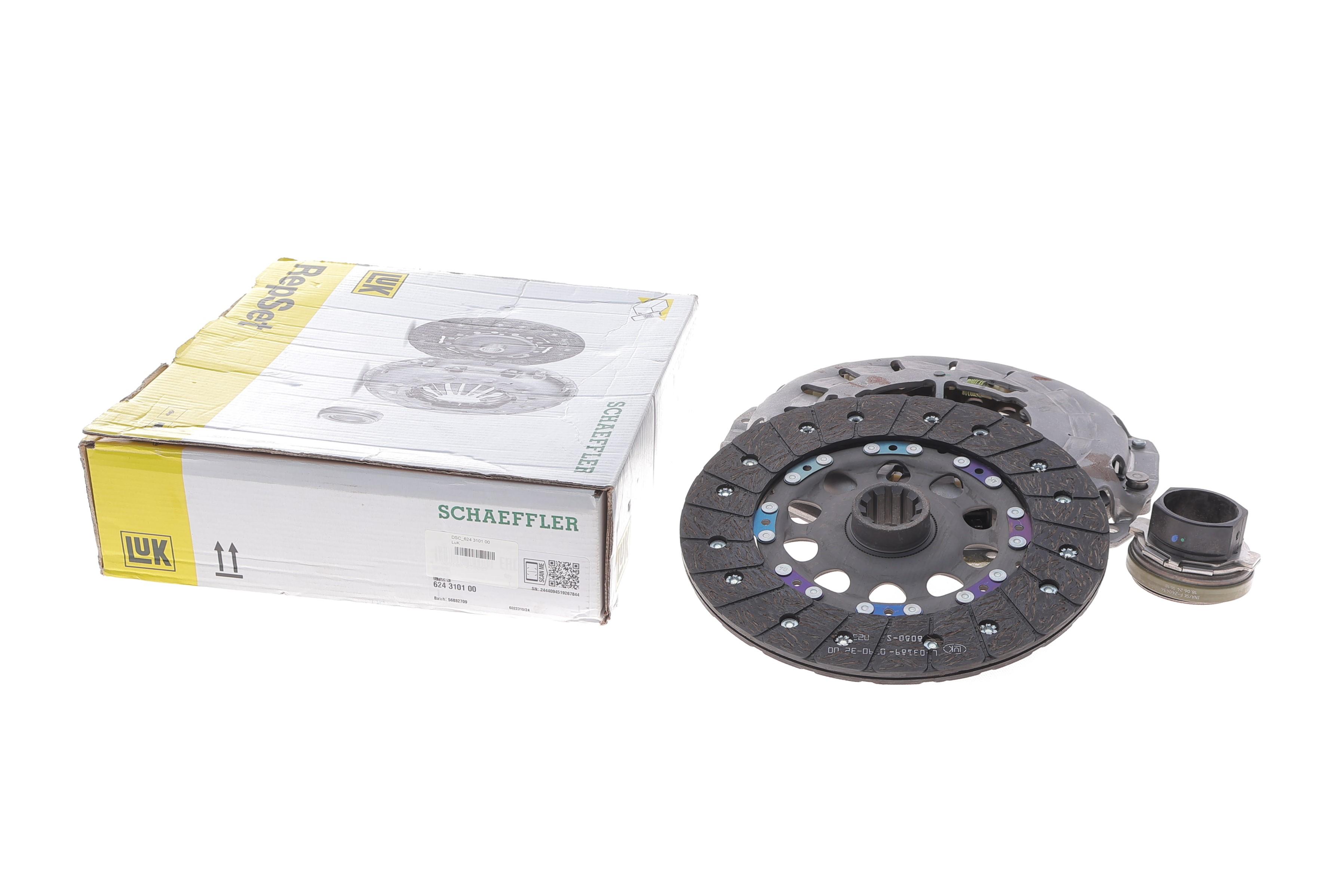 Комплект сцепления BMW 3 (E46) 99-05, 110/135kw, M47,M57(поврежден коррозией)