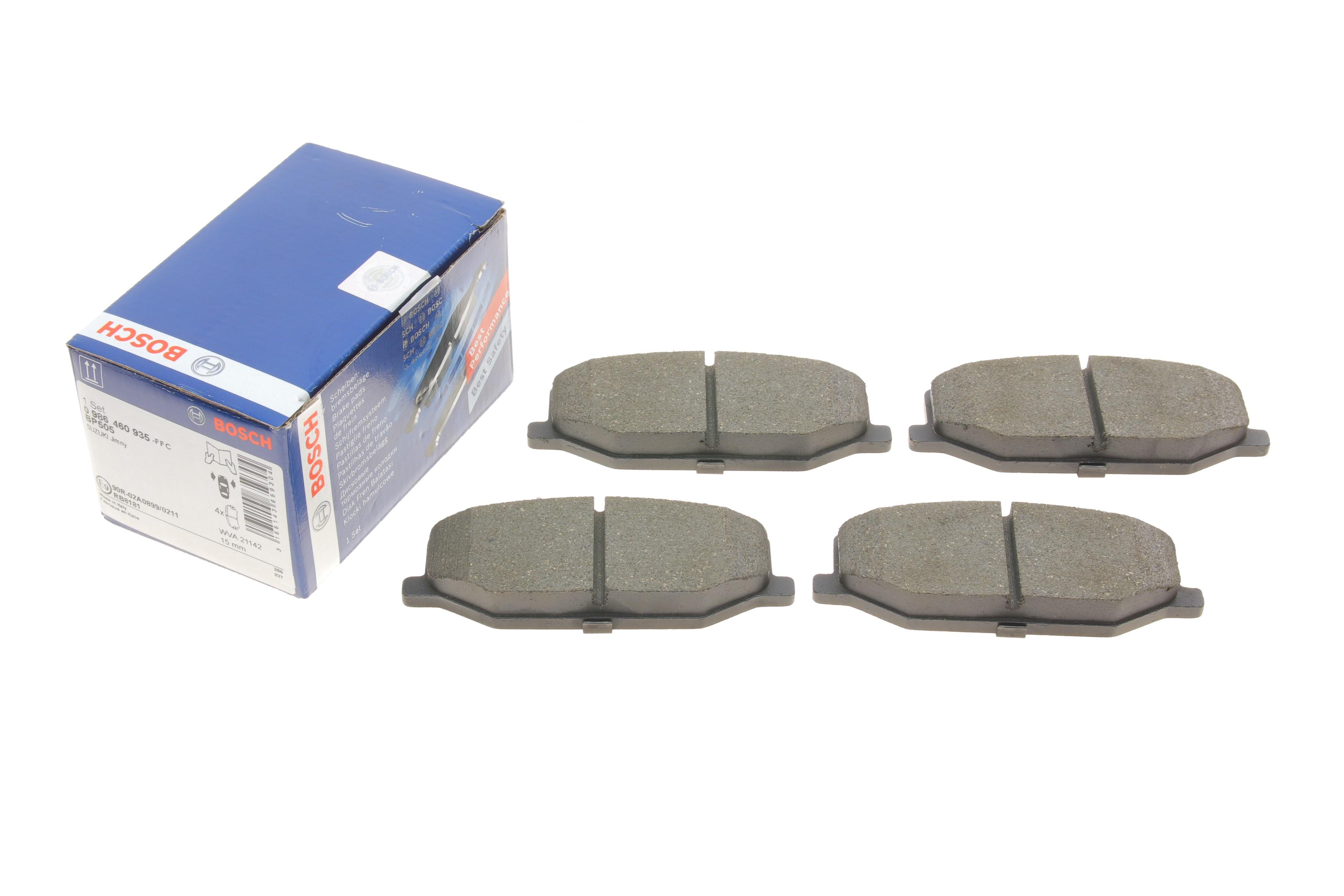 Колодки гальмівні (передні) Suzuki Jimni 98-