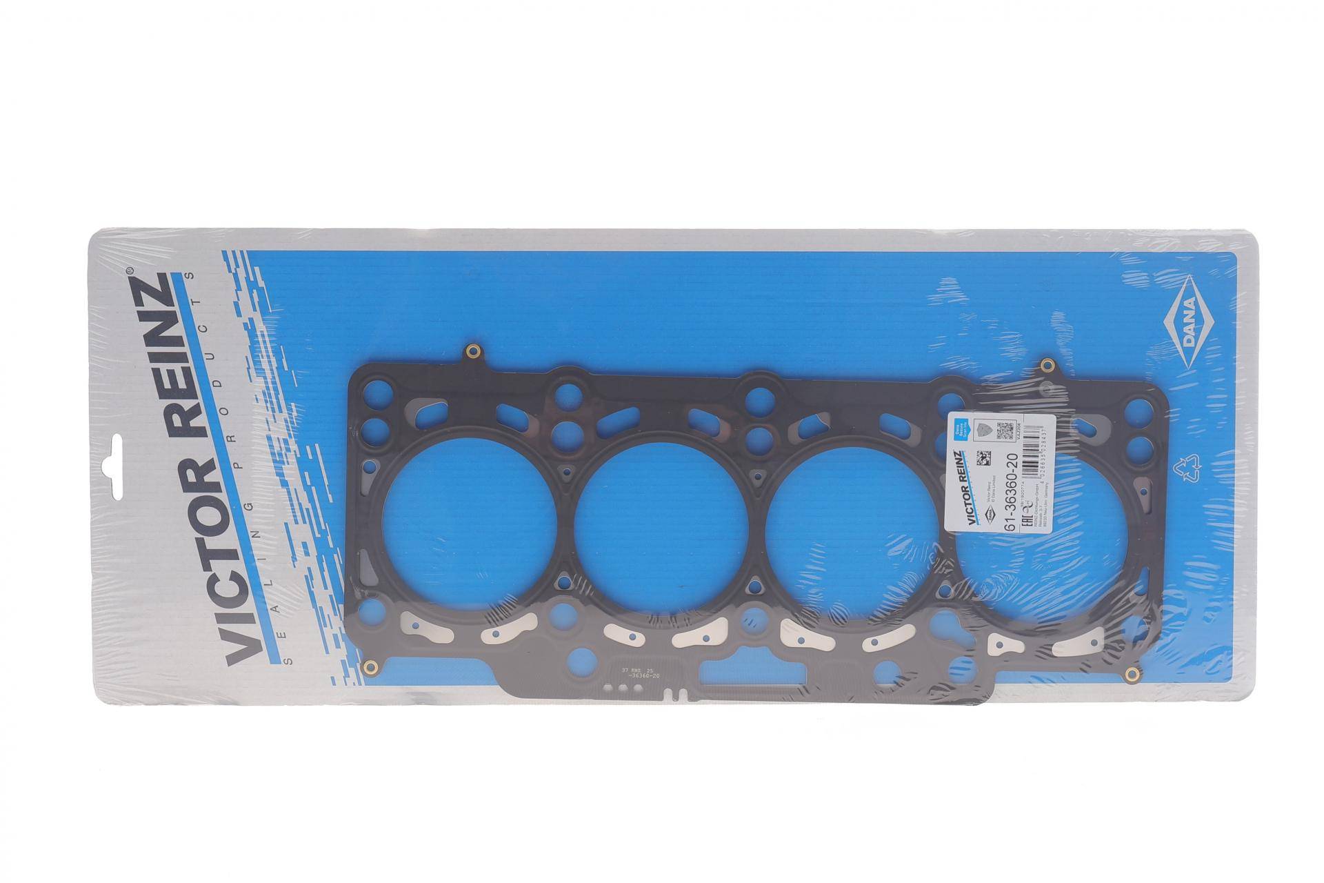 Прокладка ГБЦ VW Caddy 1.6TDI 10-, Ø80,50mm, 1,71mm, (3 метки)