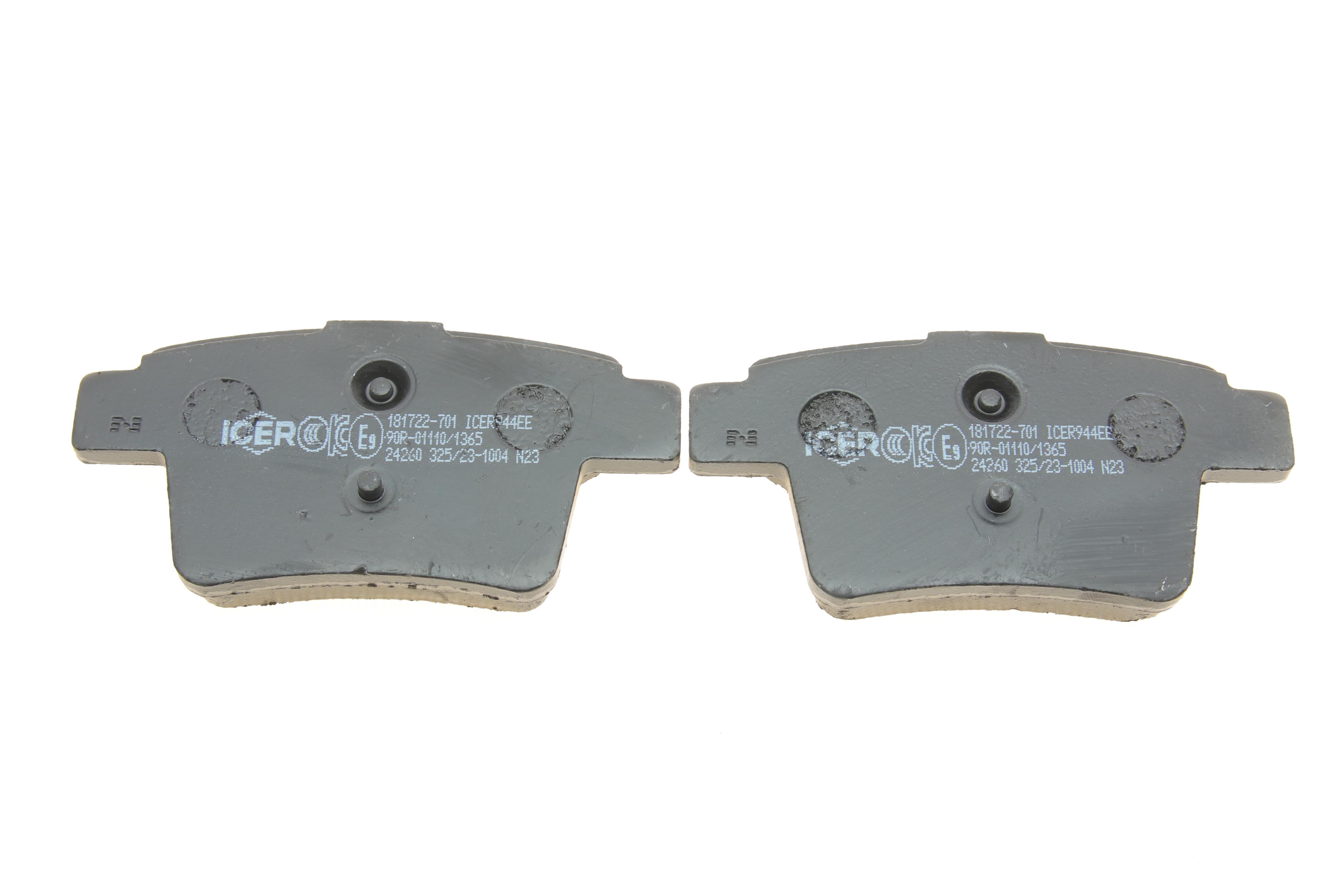 Колодки тормозные (задние) Ford Mondeo III 00-07/Ford USA Freestyle 04-/Jaguar X-Type 03-09