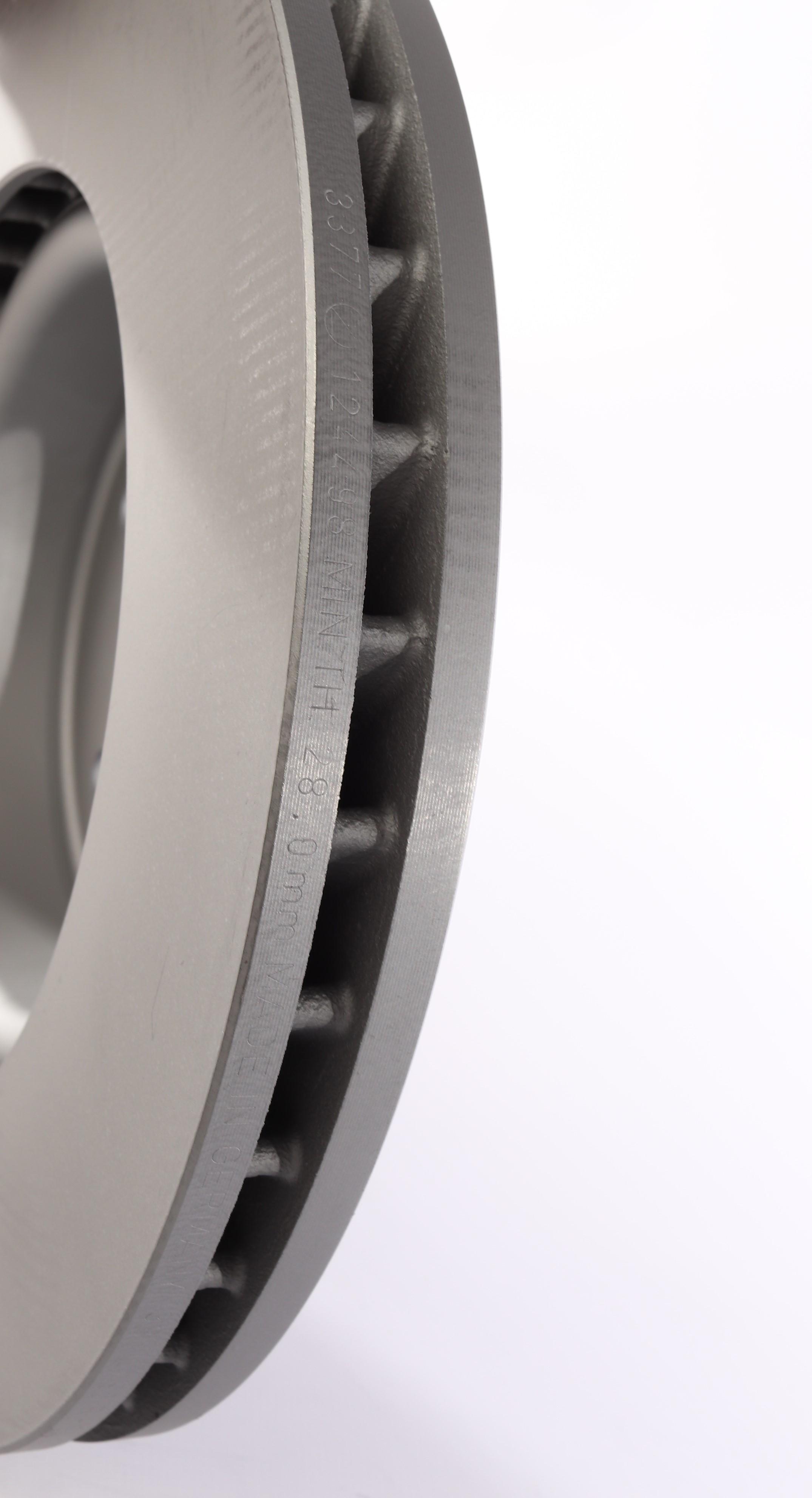 Диск гальмівний (передній) Audi A4/A5/Q5 15- (318x30) (з покриттям) (вент.)