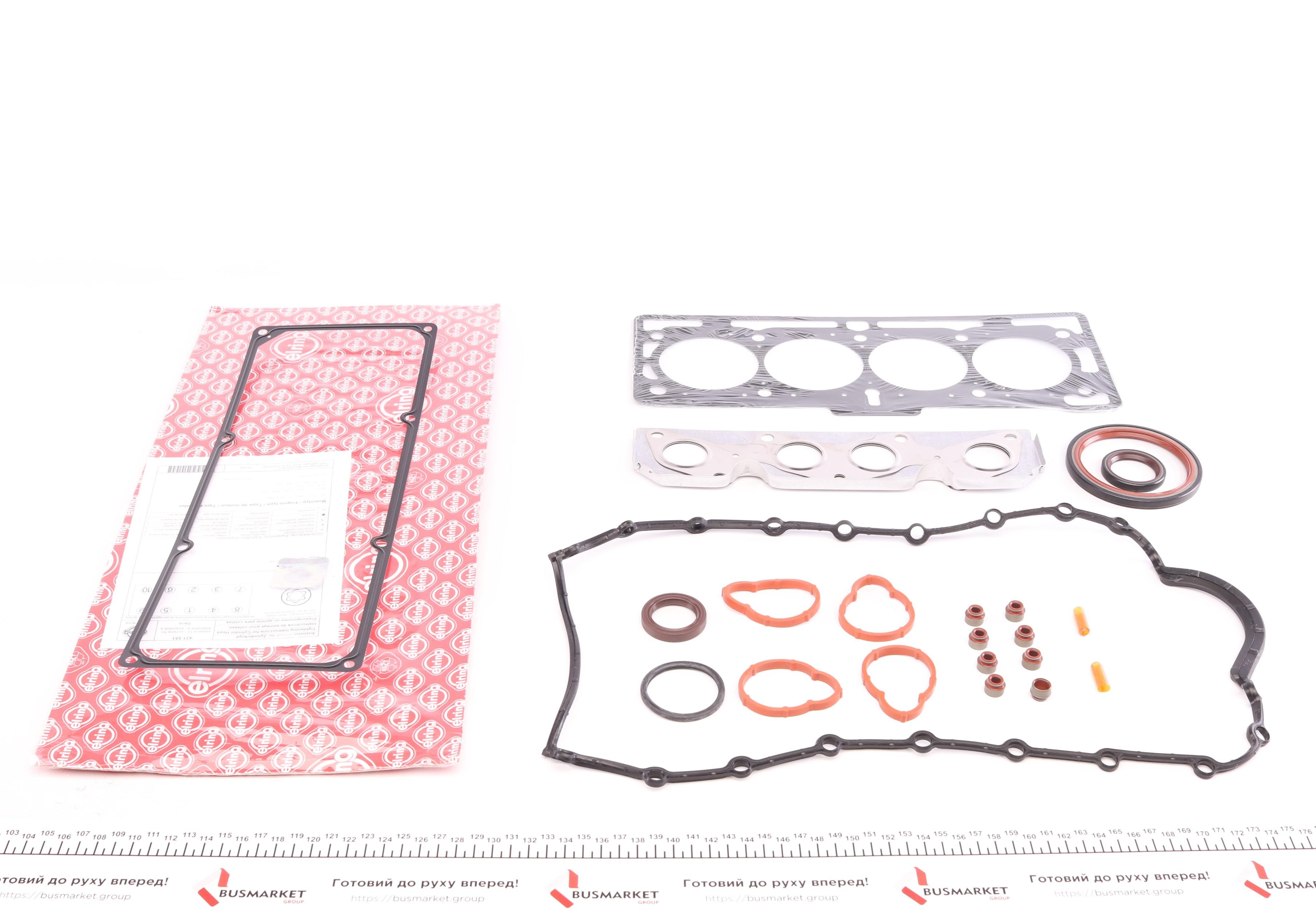 Комплект прокладок (верхній) Renault Kangoo/Logan/Lada Largus 1.6 06-