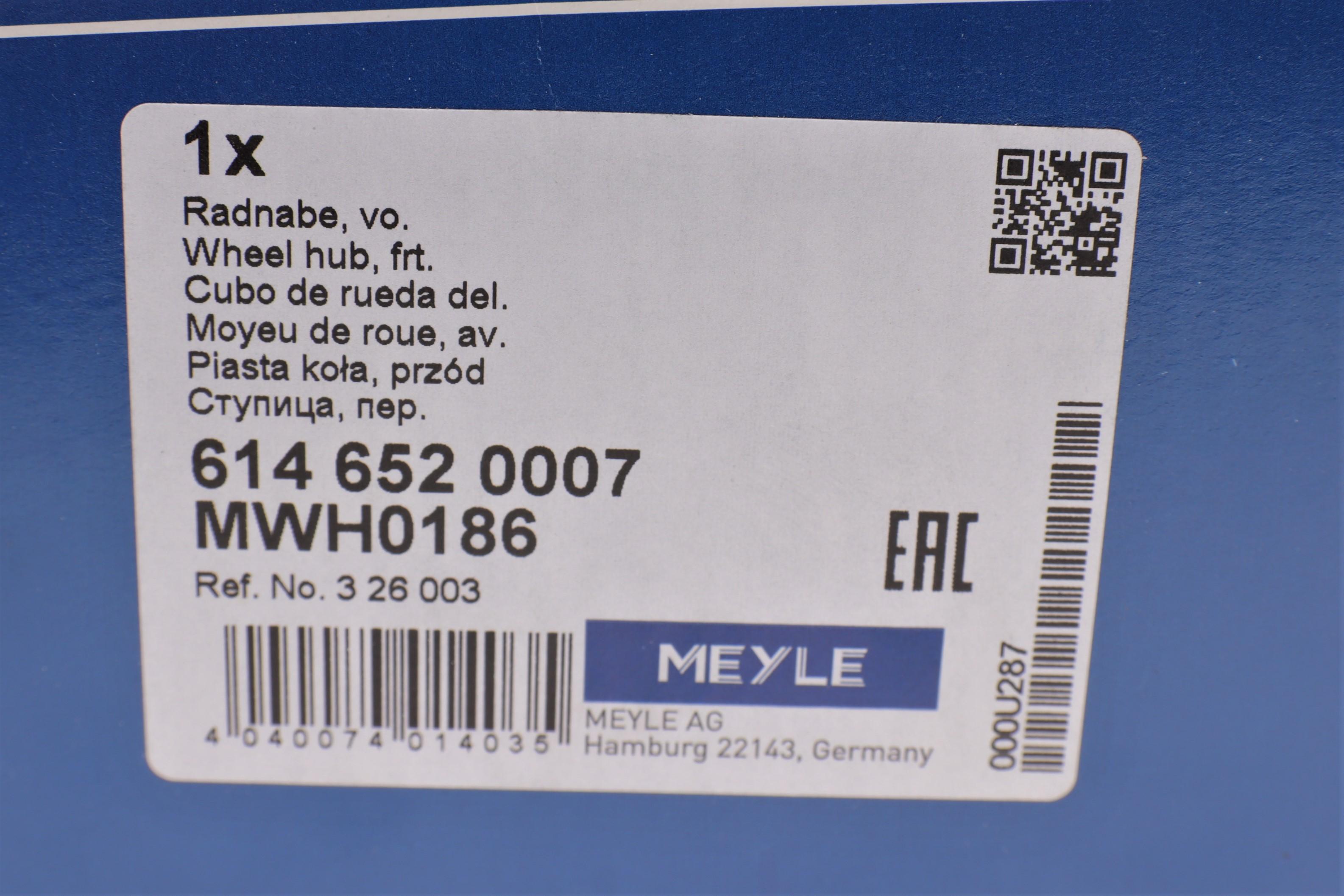 Маточина (передня) Opel Combo 1.7 CDTi 04-/Corsa C 1.7 CDTi 03-09/Meriva A 1.6 i/1.7 D 03-10