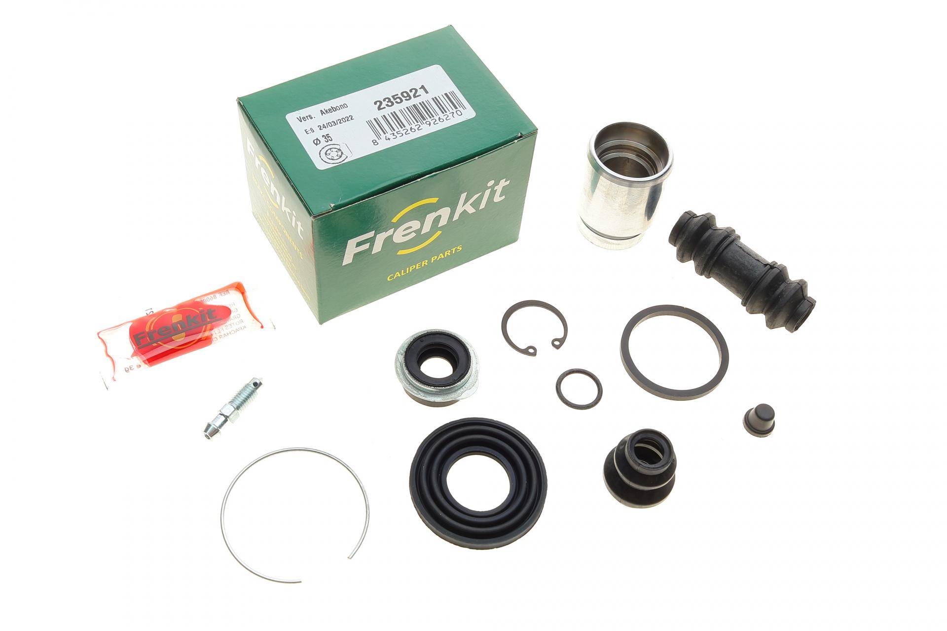 Ремкомплект супорта (заднього) Mitsuishi Carisma/Colt/Lancer/Galant (d=35mm) (+ поршень) (Akebono)