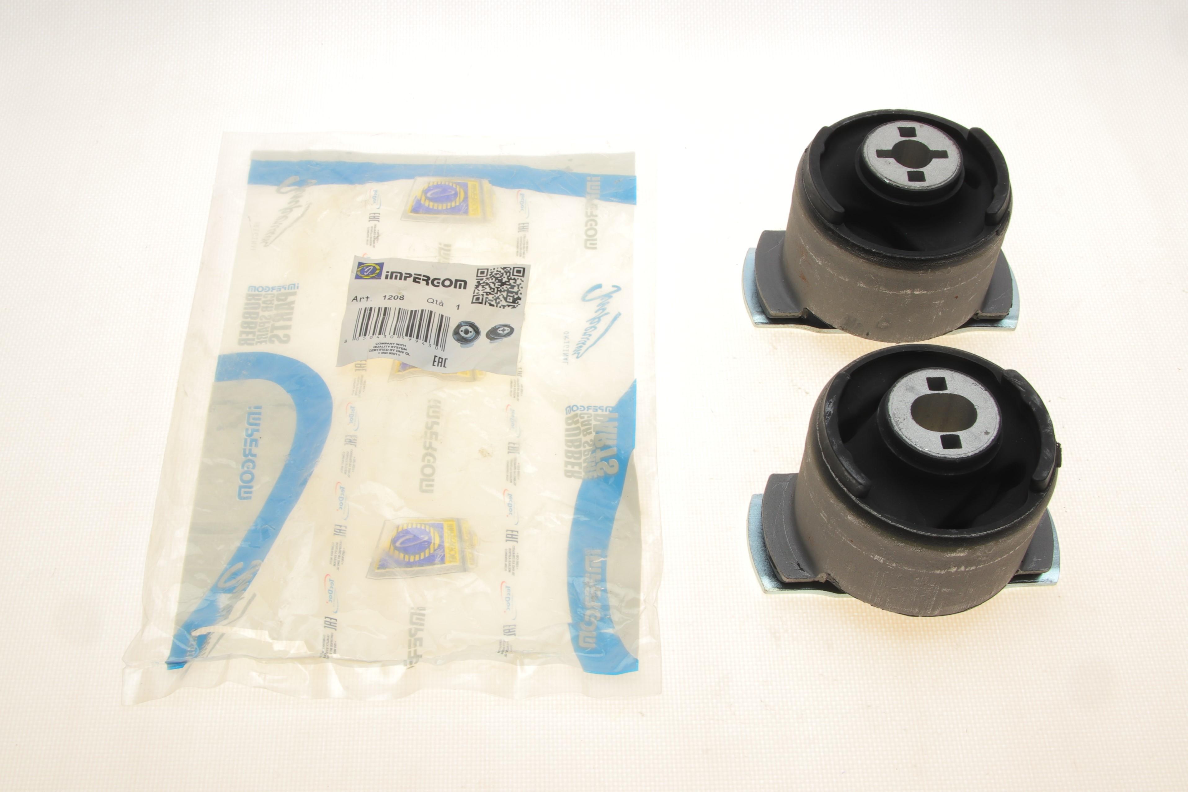 К-кт сайлентблоків балки (2 шт) (задньої) Renault Laguna III 1.6-2.0/1.5-2.0dCi 07- (к-кт 2шт)