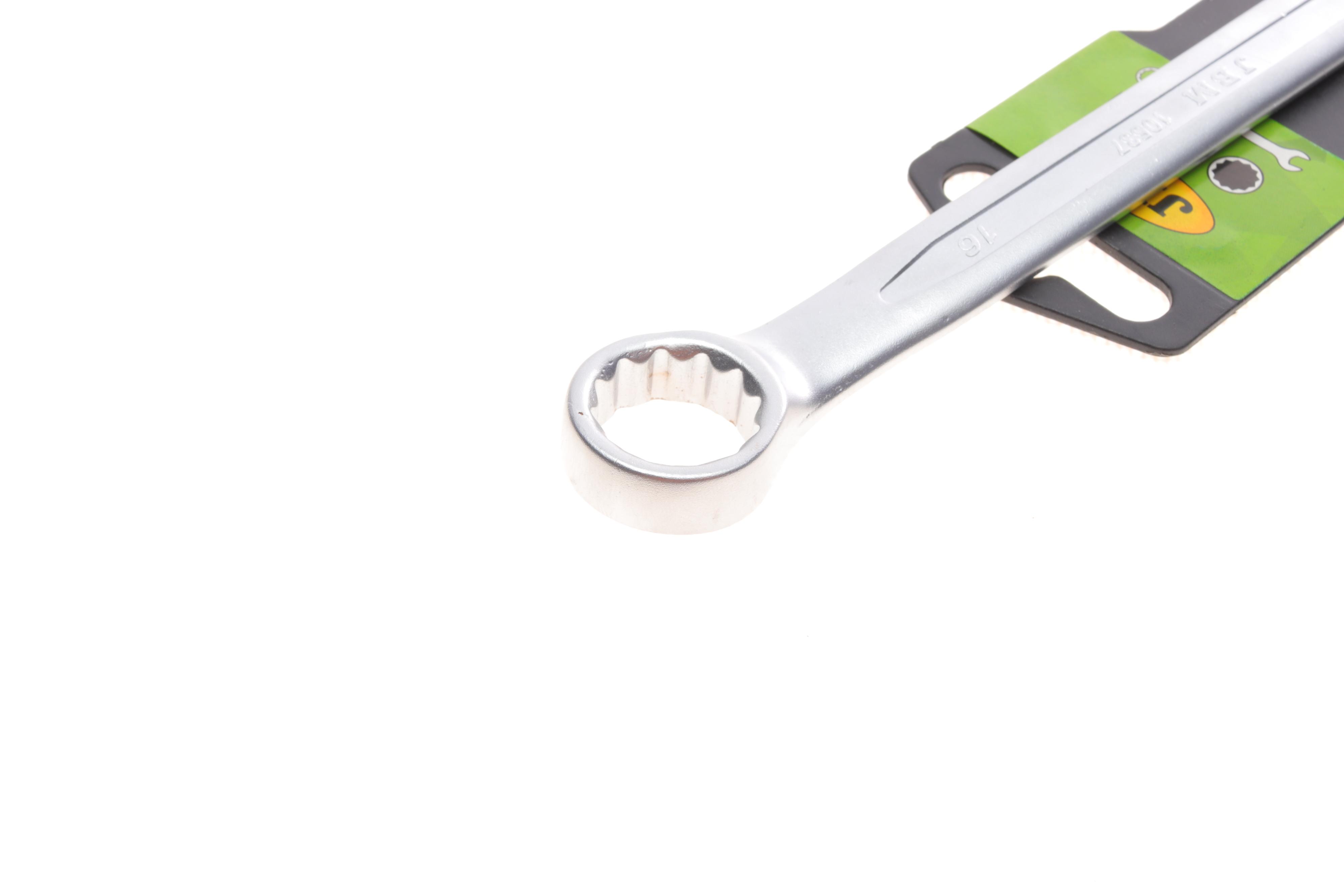 Ключ рожково-накидной 16 мм L-200 мм