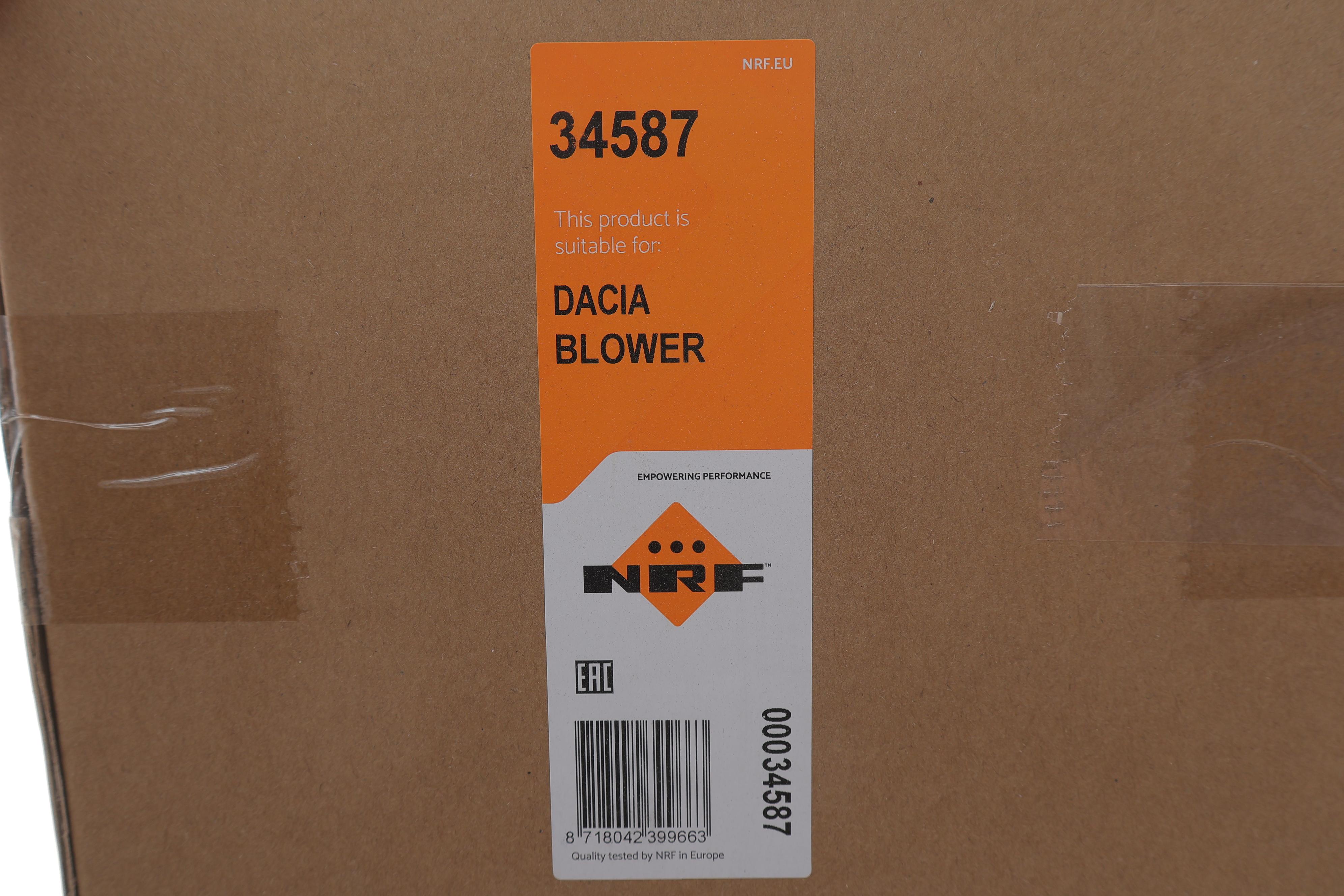 Моторчик пічки Dacia Dokker/Lodgy 1.5dCi 13-