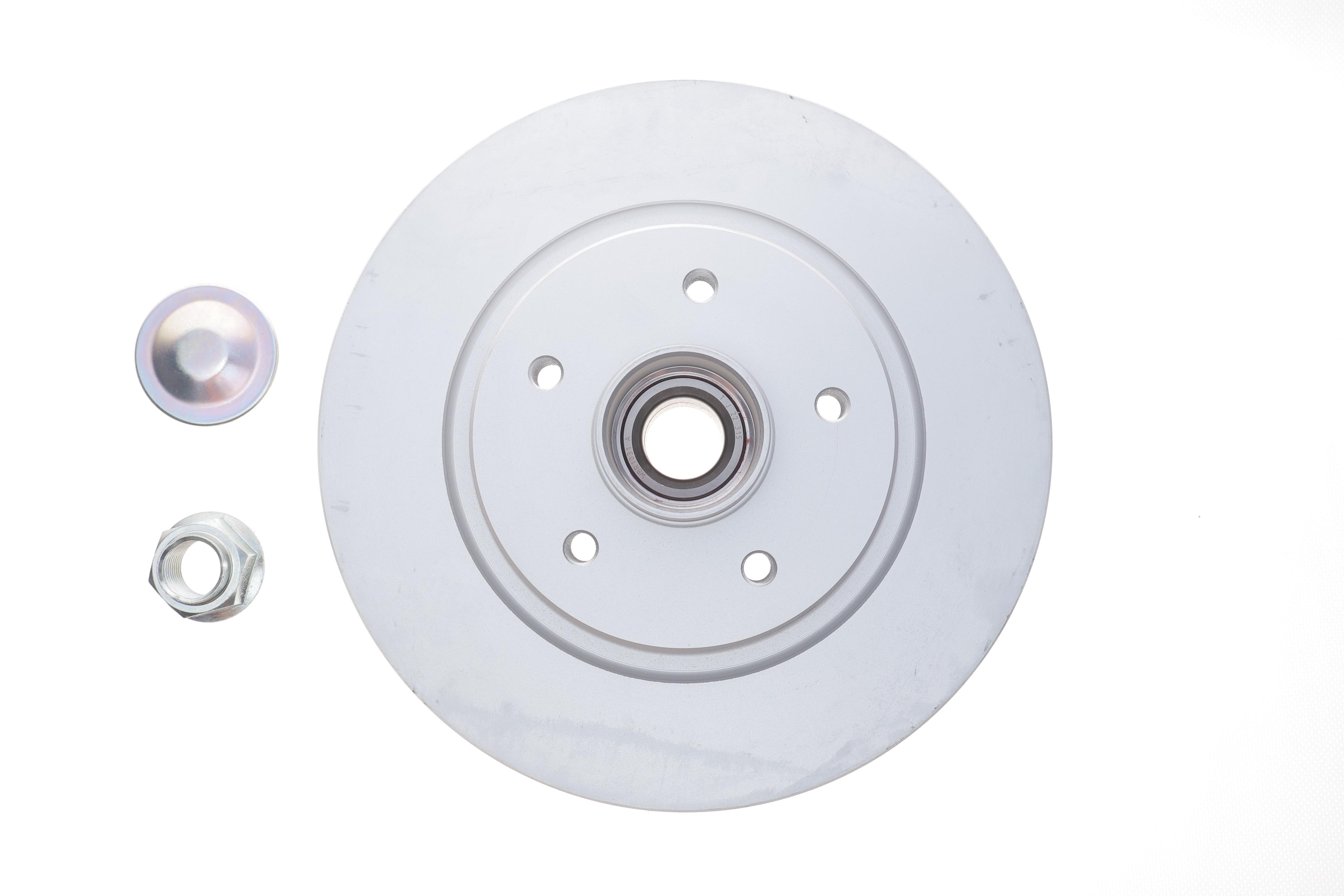 Диск гальмівний (задній) Renault Kangoo 08- (274х11) (+ABS) (з підшипником) PRO+