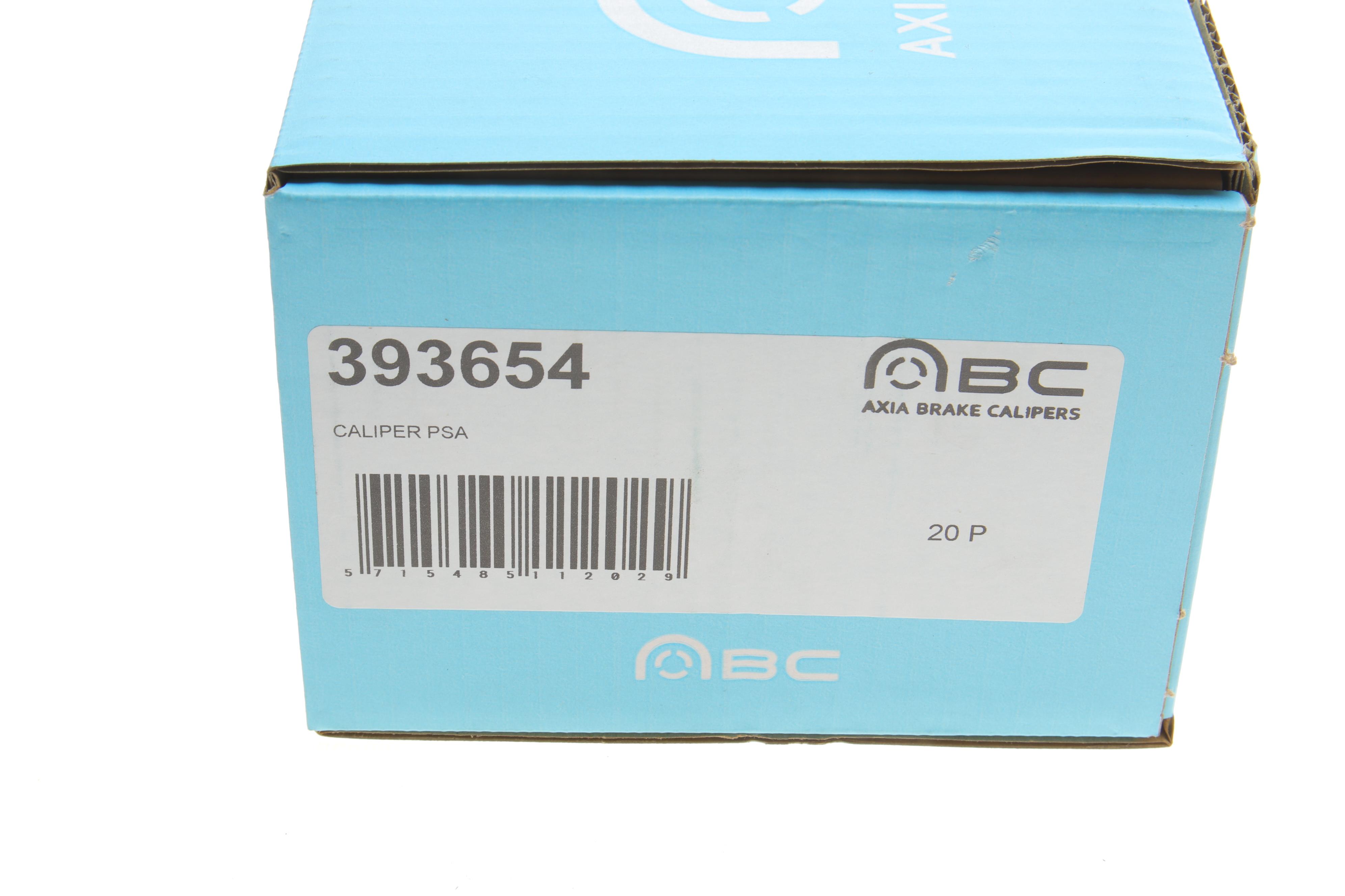 Супорт гальмівний (задній) (L) Peugeot 407 04-11 (d=38mm) (Trw)