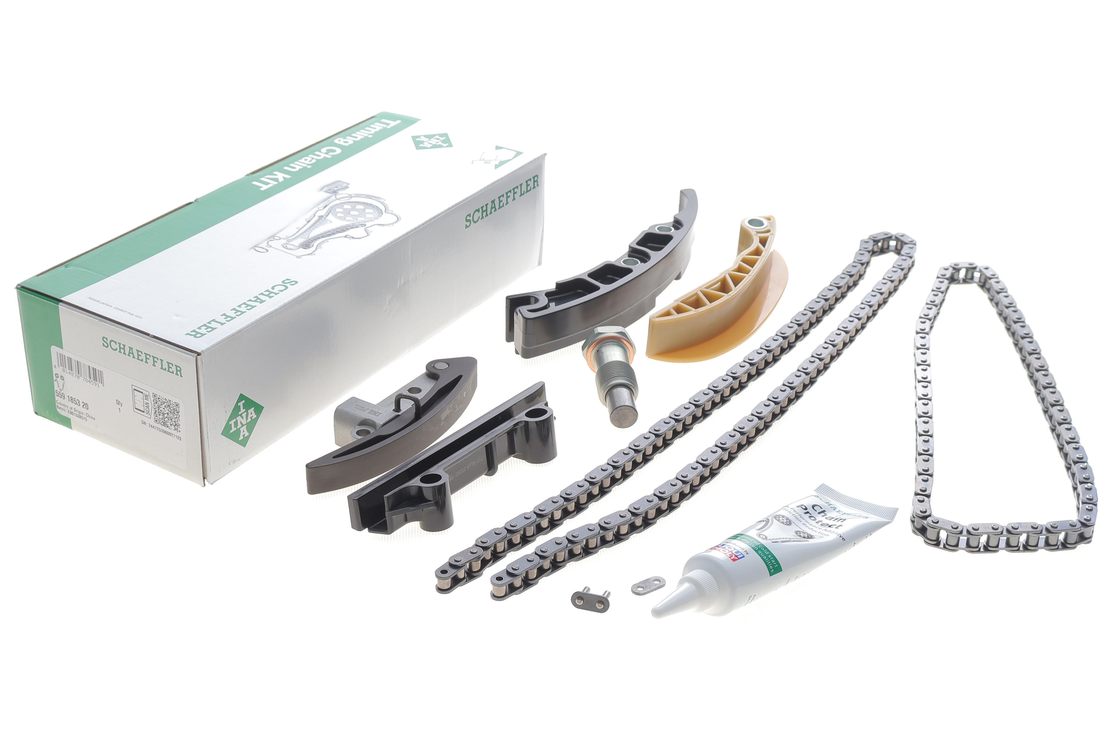 Комплект ланцюга ГРМ VW T5 3.2 03-09, BDL/BKK/CFLA, (ланцюг INA)