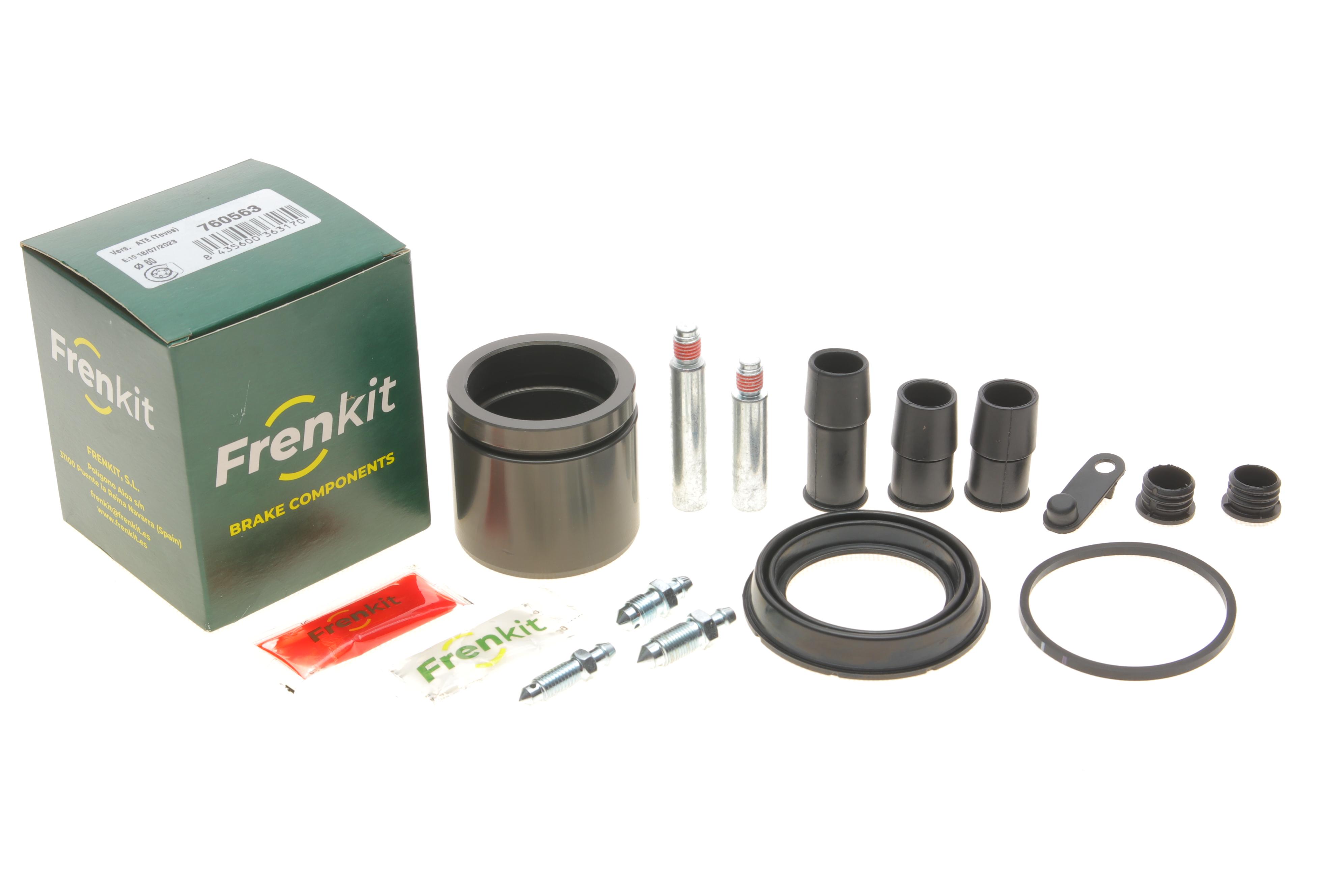 Ремкомплект супорта (переднього) Volvo S60 01-10 (d-60mm)(Ate)(+ поршен/направляюча) SuperKit