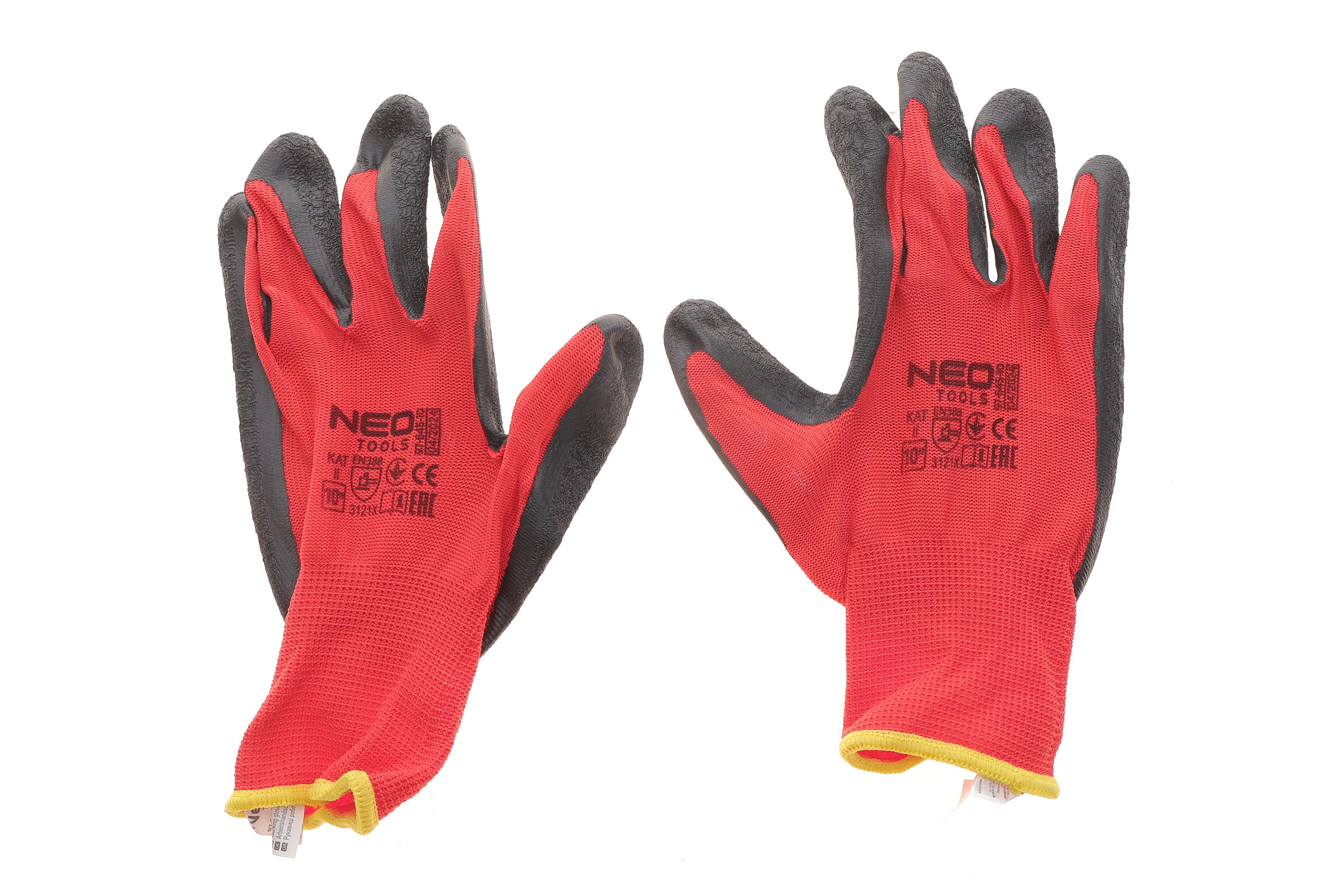 Рукавиці з латексним покриттям (крінкл) 3121x (XL)