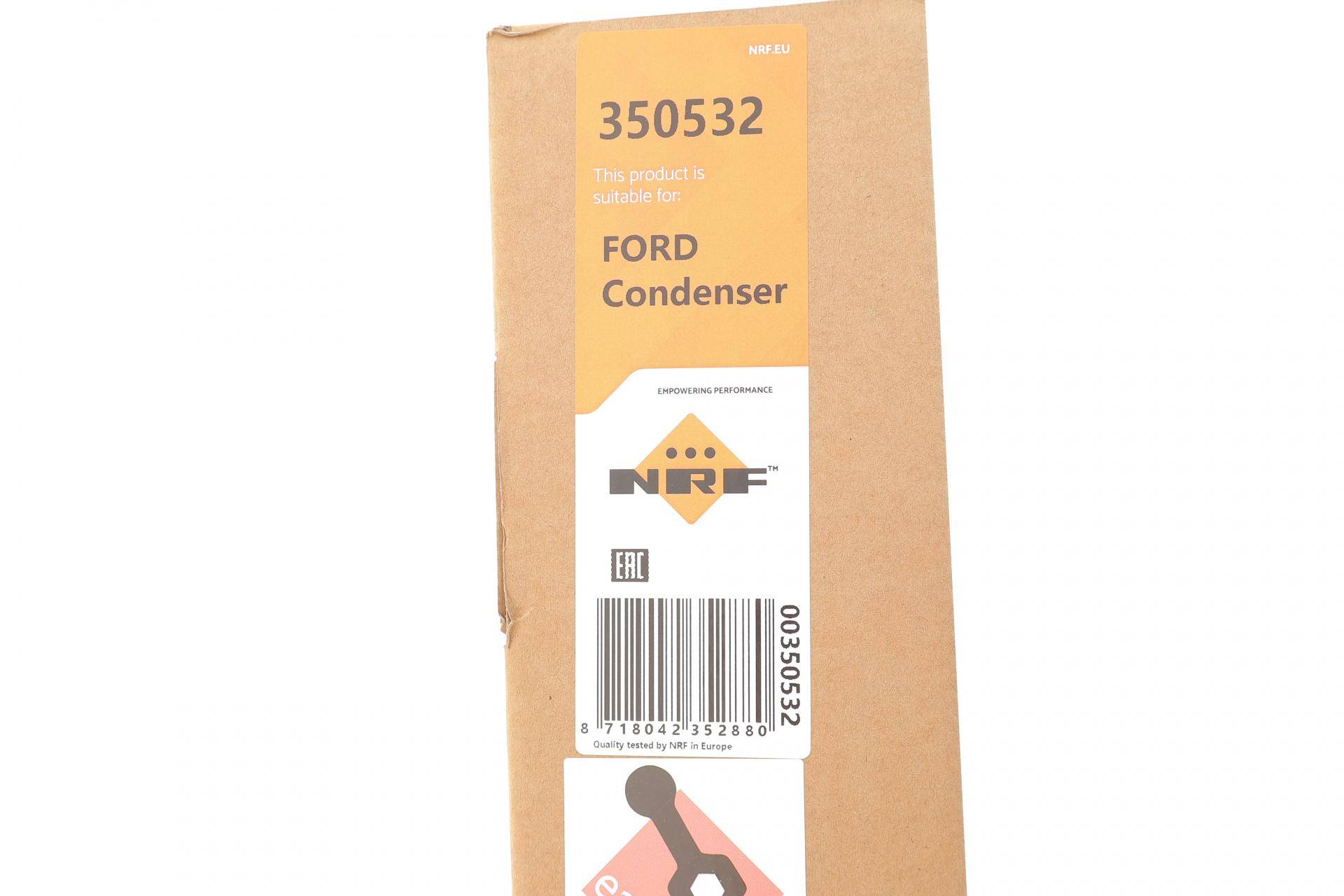 Радіатор кондиціонера (з осушувачем) Ford Transit Custom V362 2.0 EcoBlue/2.2 TDCi 12-