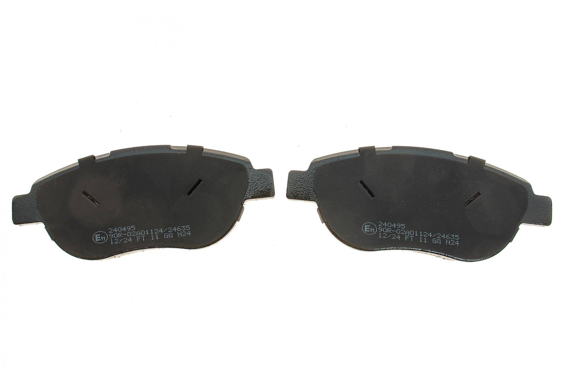 Колодки гальмівні (передні) Fiat Doblo/Qubo 10-/Punto/500C 08-/Opel Combo 12- (+датчик)