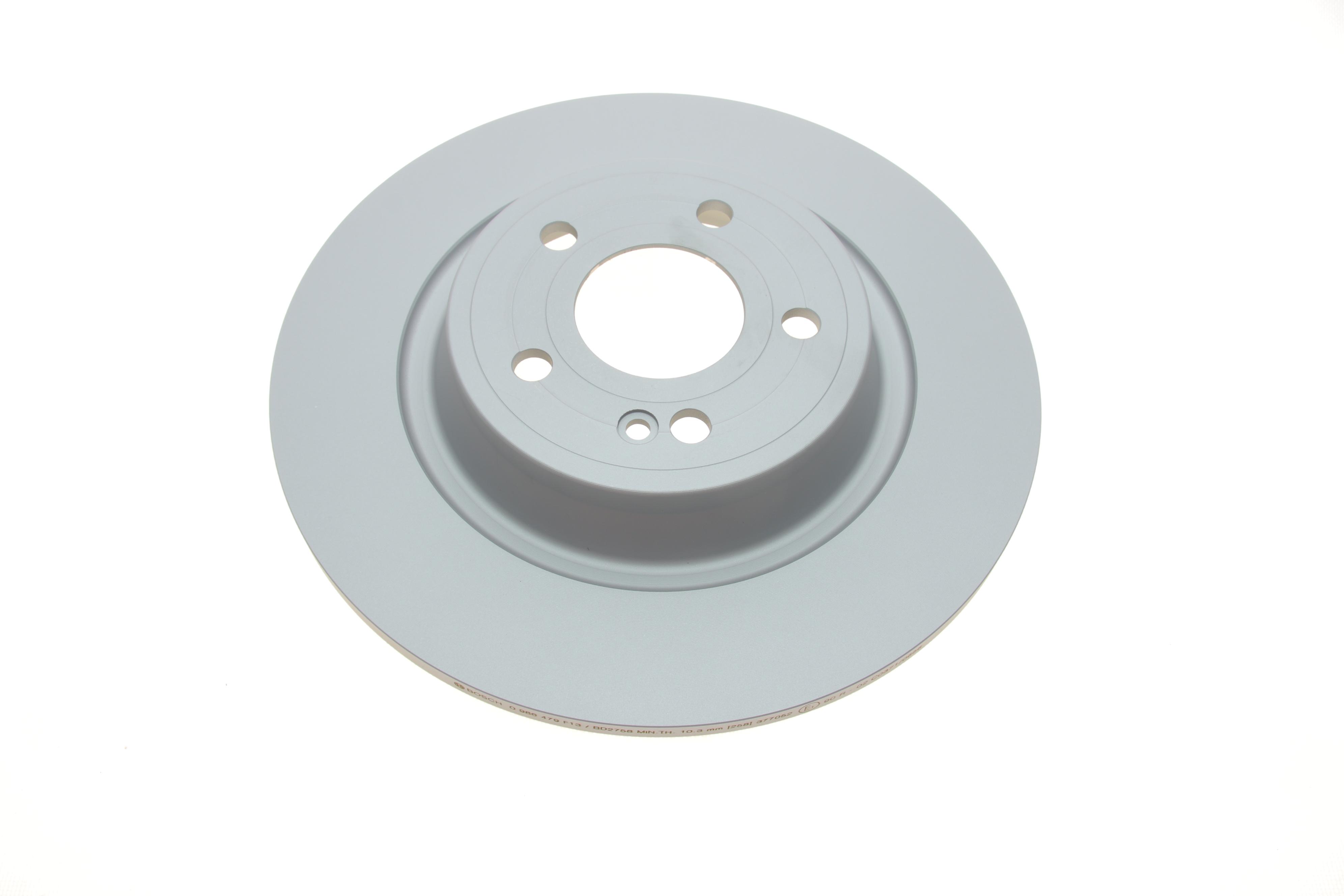 Диск тормозной (задний) MB A-class (W177)/B-class (W247) 18- (320x12) (с покрытием) (полный)