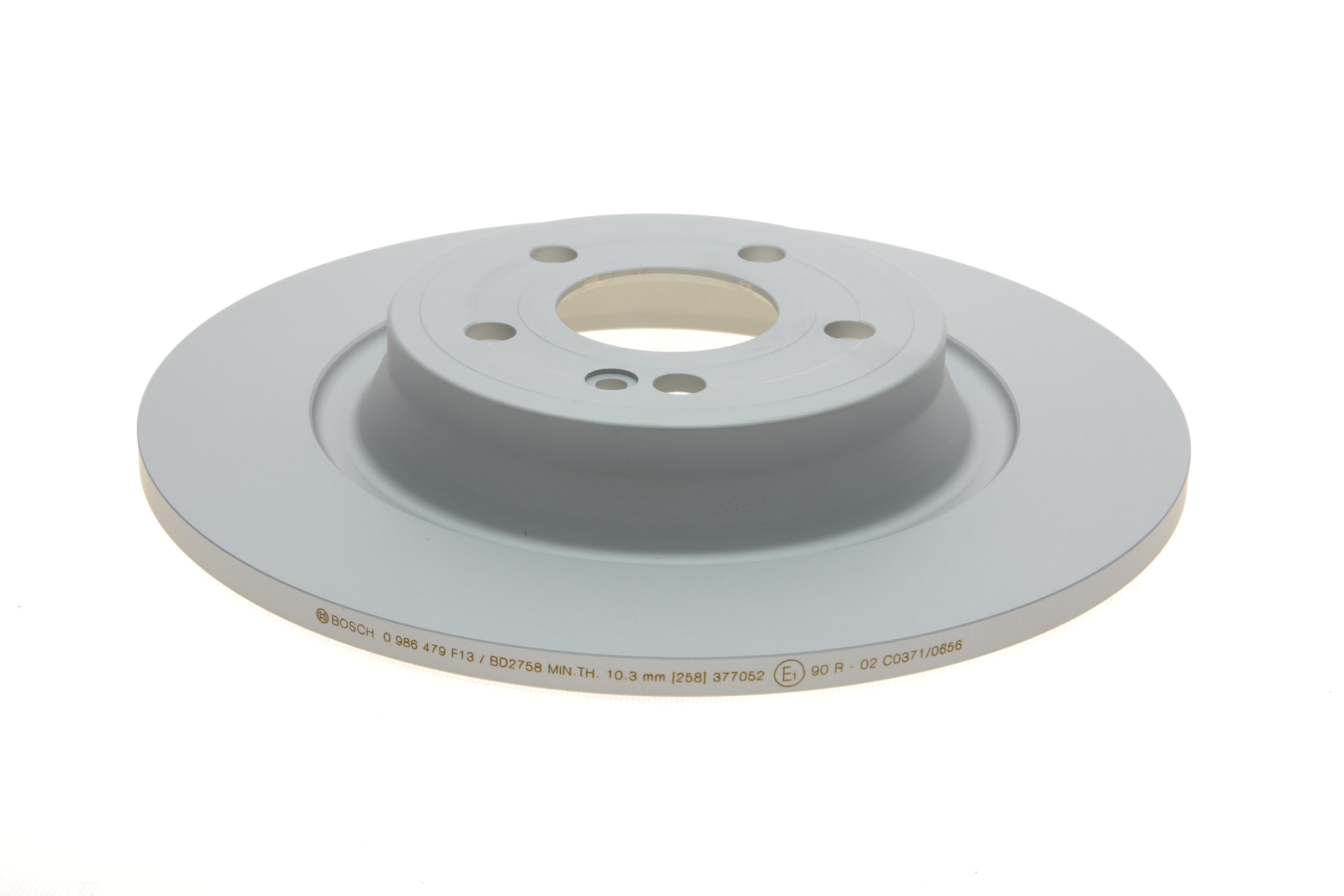 Диск тормозной (задний) MB A-class (W177)/B-class (W247) 18- (320x12) (с покрытием) (полный)