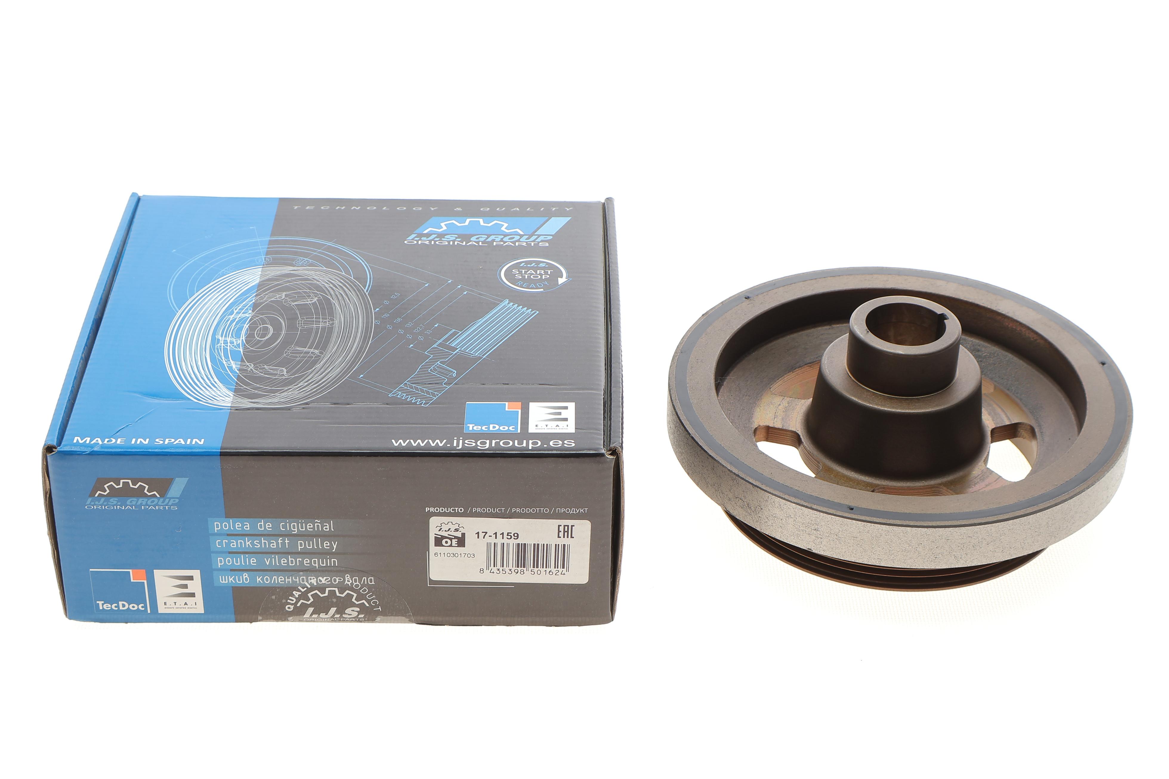 Шкив коленвала MB Sprinter 2.7CDI 00-06