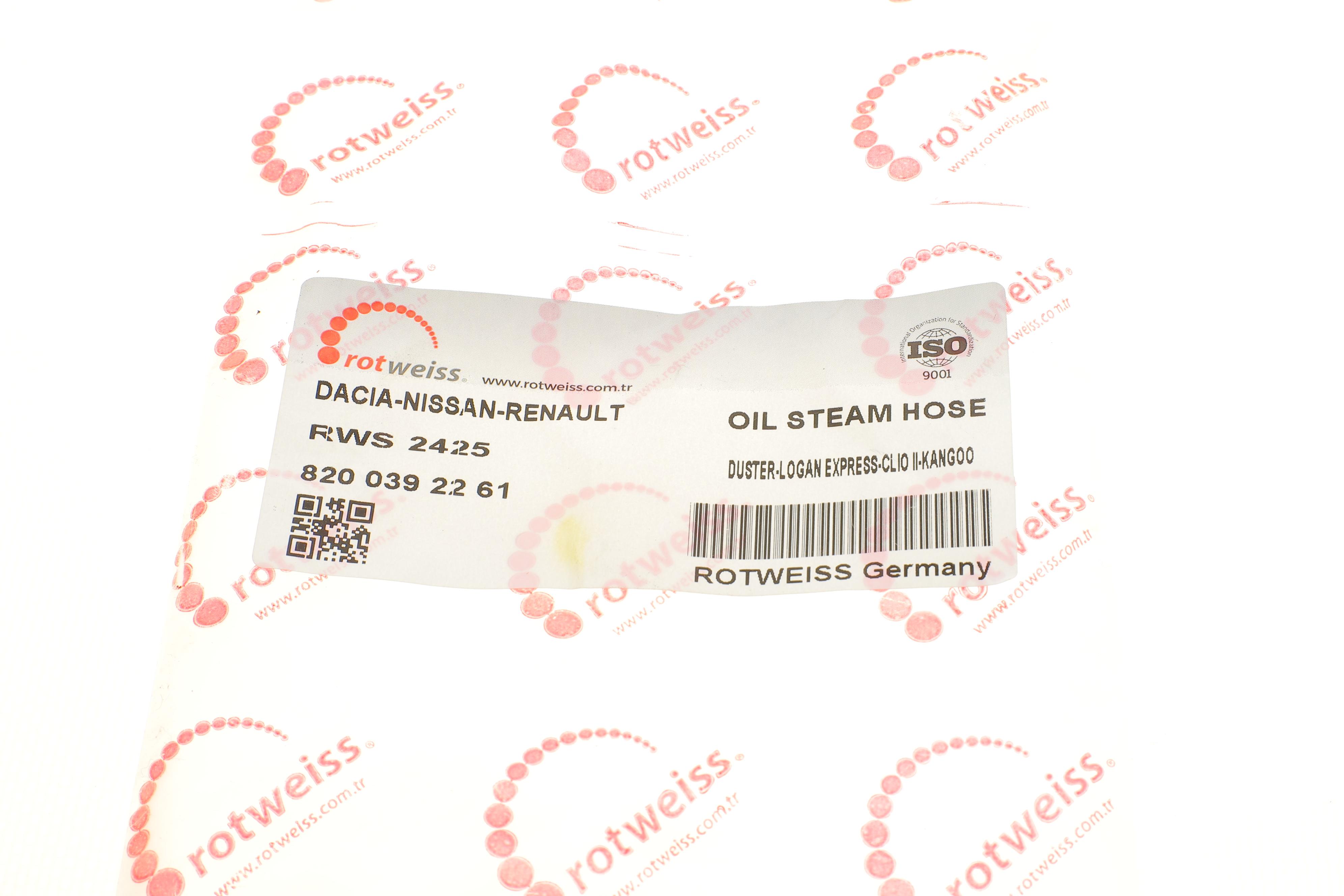 Патрубок вентиляції картера Dacia Logan/Sandero 1.5 dCi 05-10