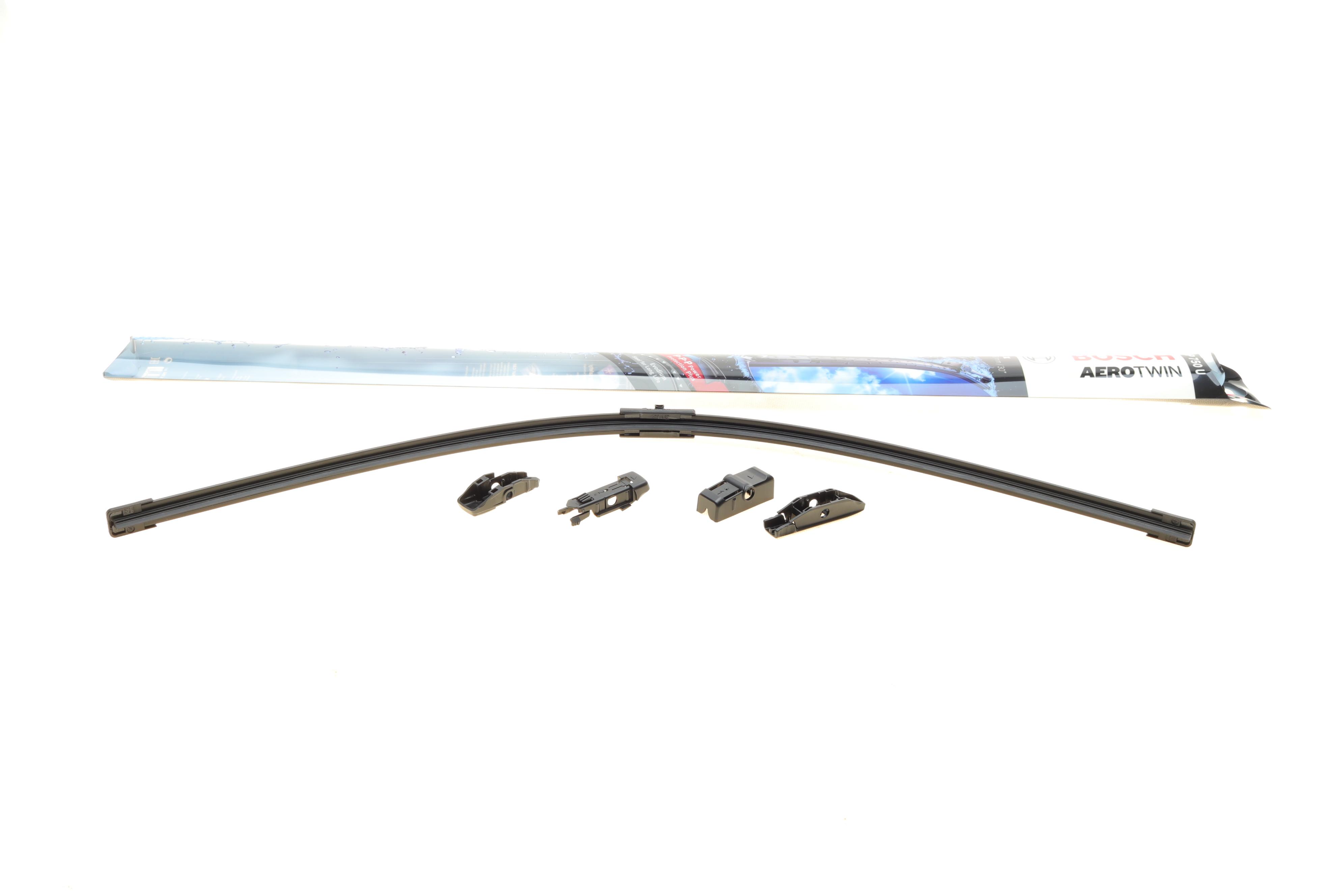 Щетка стеклоочистителя (750mm) Ford Transit Custom 12-/Renault Scenic III 09- (бескаркасная)