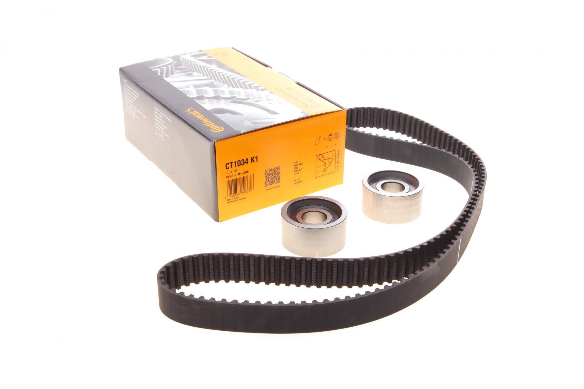 Комплект ременя ГРМ ( +ролік ) Фіат Дукато, Івеко Дейлі, Рено Майстер 2.8 JTD,dTi 96-06 (30x154z)