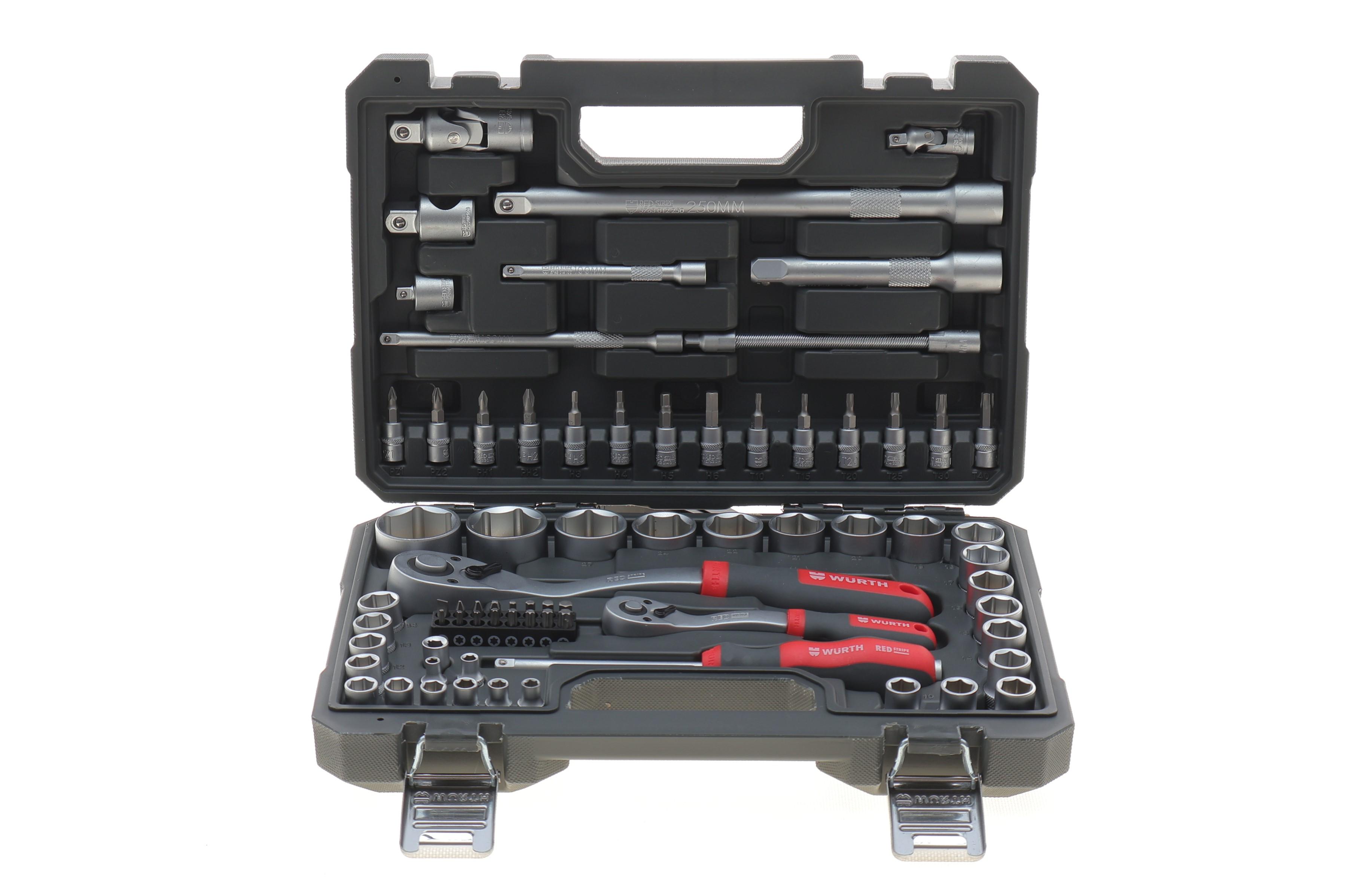 Набор инструмента (72 шт) (1/2"/1/4")