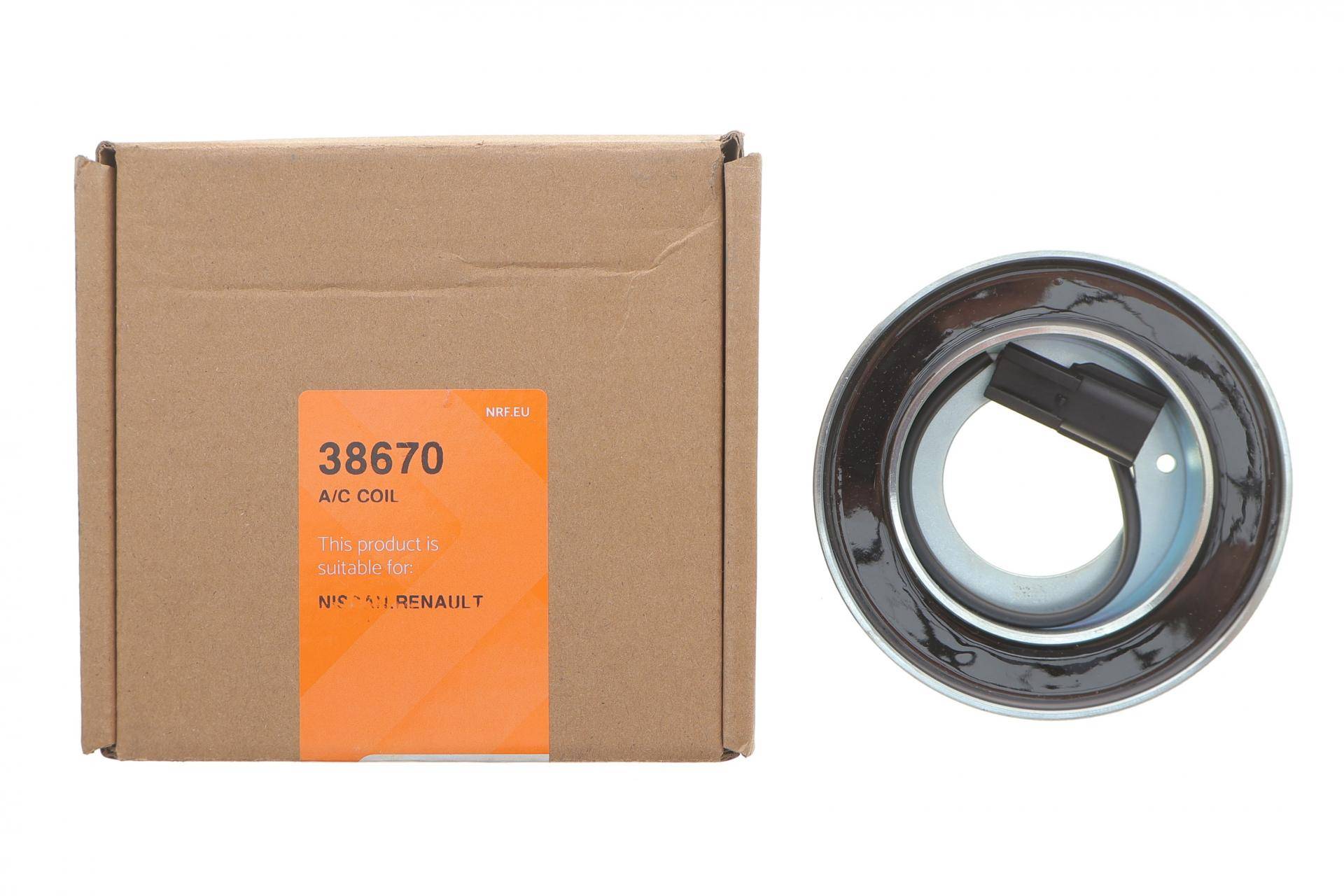 Муфта компресора кондиціонера Renault Megane 08-/Nissan Qashqai 13-