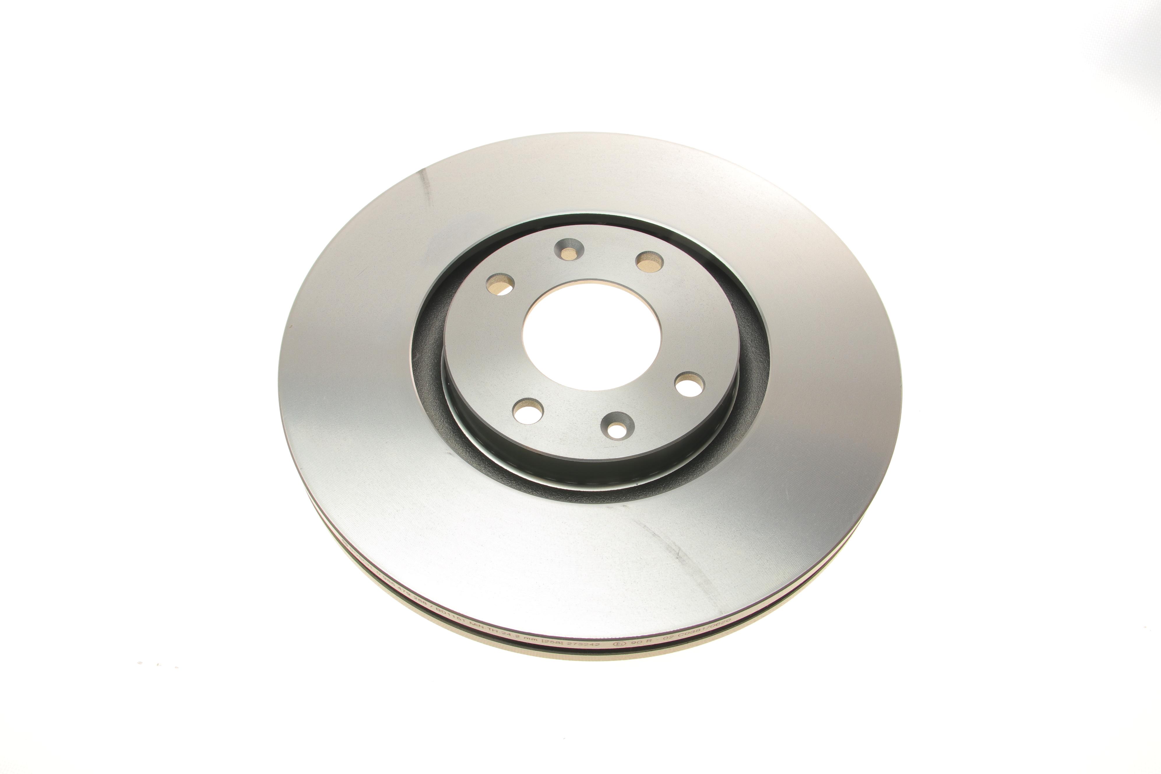 Диск гальмівний (передній) Citroen C4/ Peugeot 207/307 1.6-2.0i 04- (302x26)