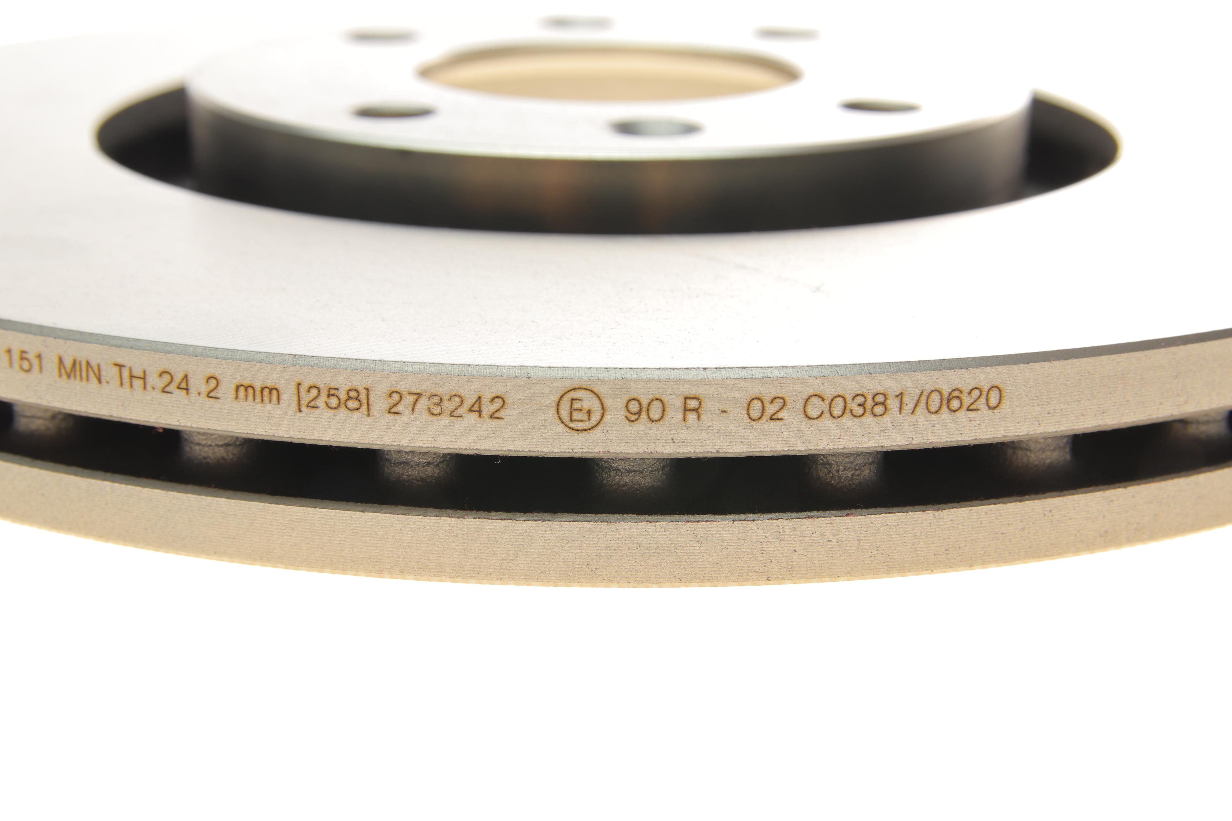 Диск гальмівний (передній) Citroen C4/ Peugeot 207/307 1.6-2.0i 04- (302x26)