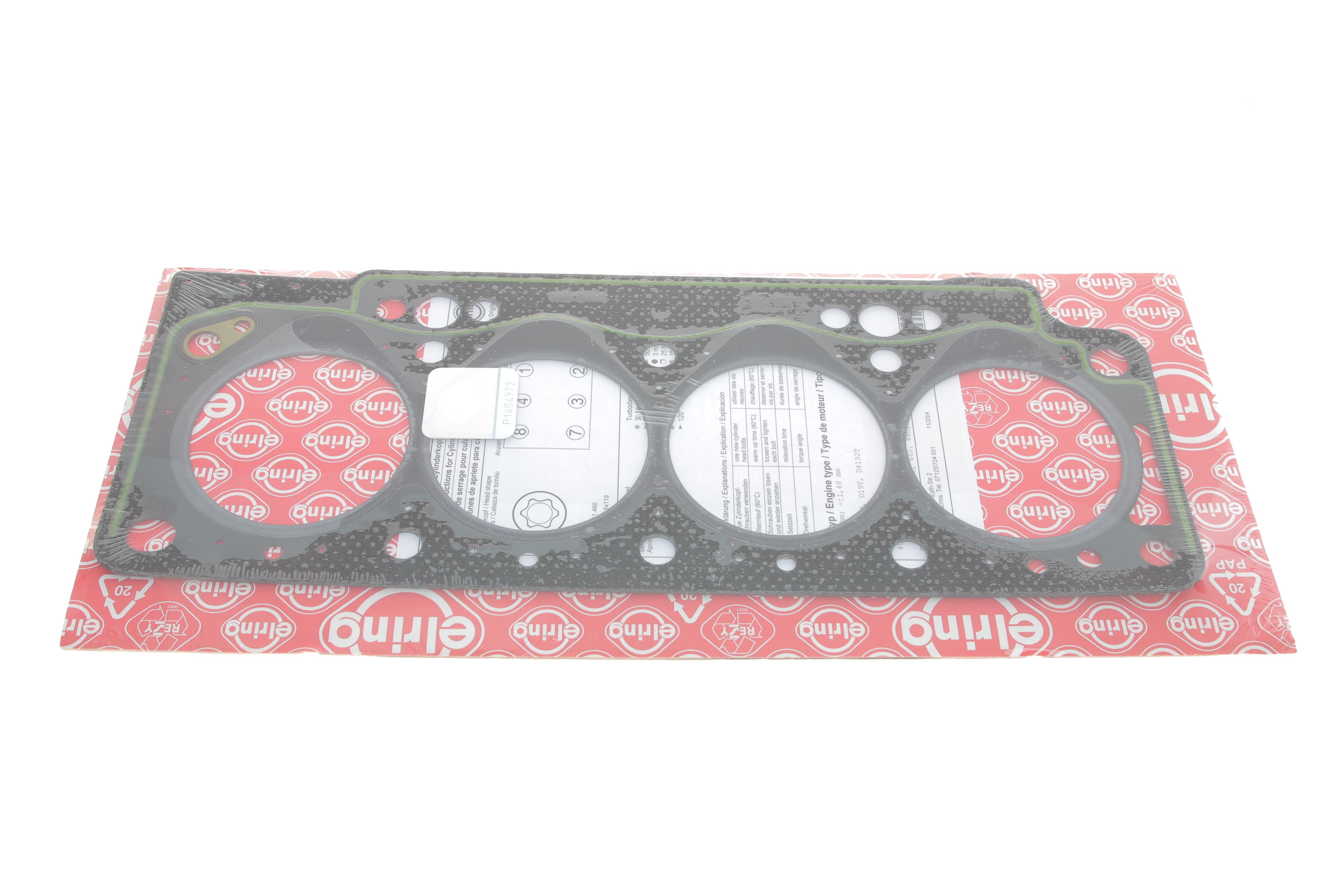 Прокладка ГБЦ Renault Kangoo 1.9D 97- (1.48mm)