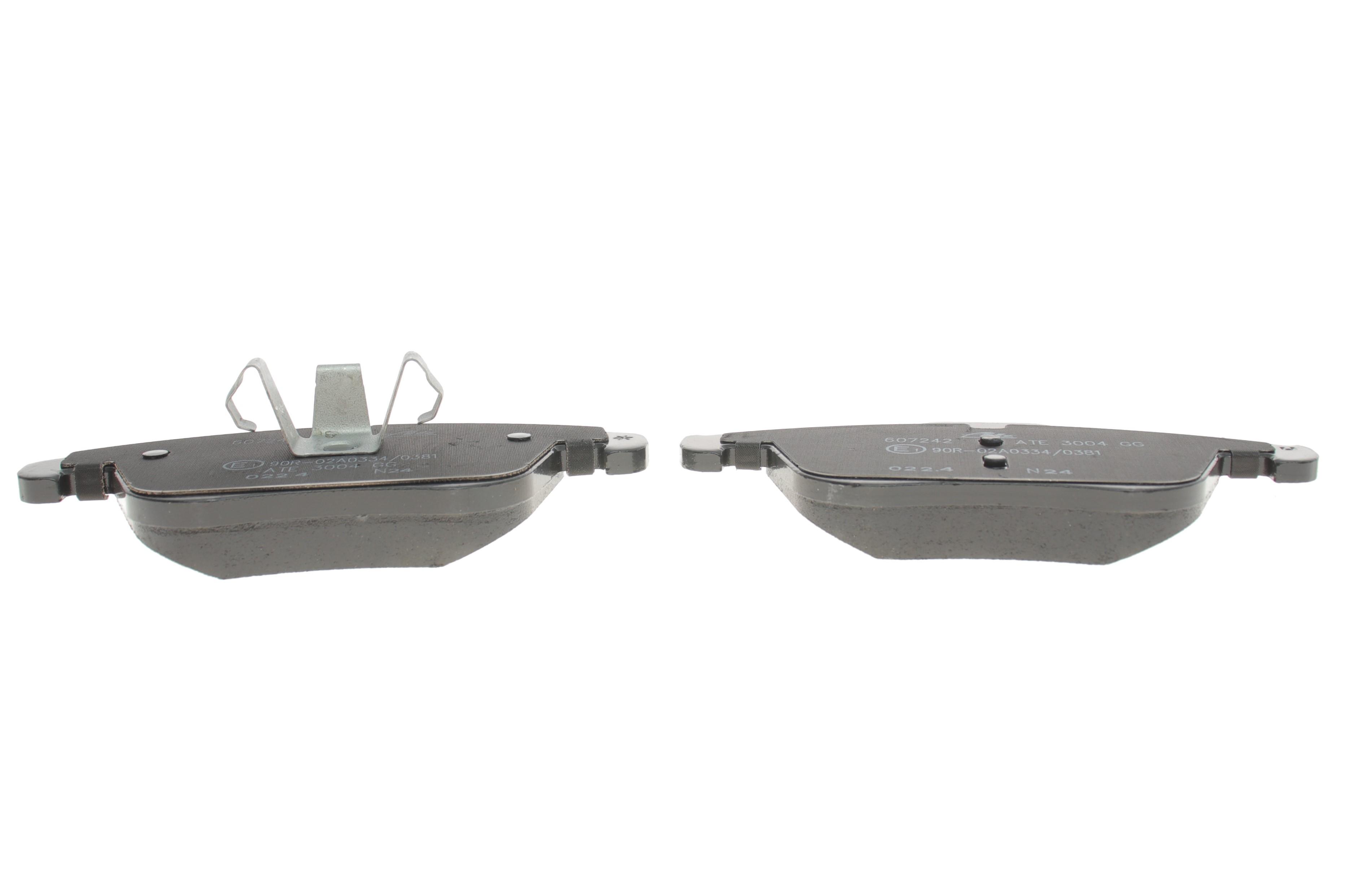 Колодки гальмівні (передні) Audi Q3 11-18/Tiguan 07-/Sharan 10- (Ate) (+датчик)