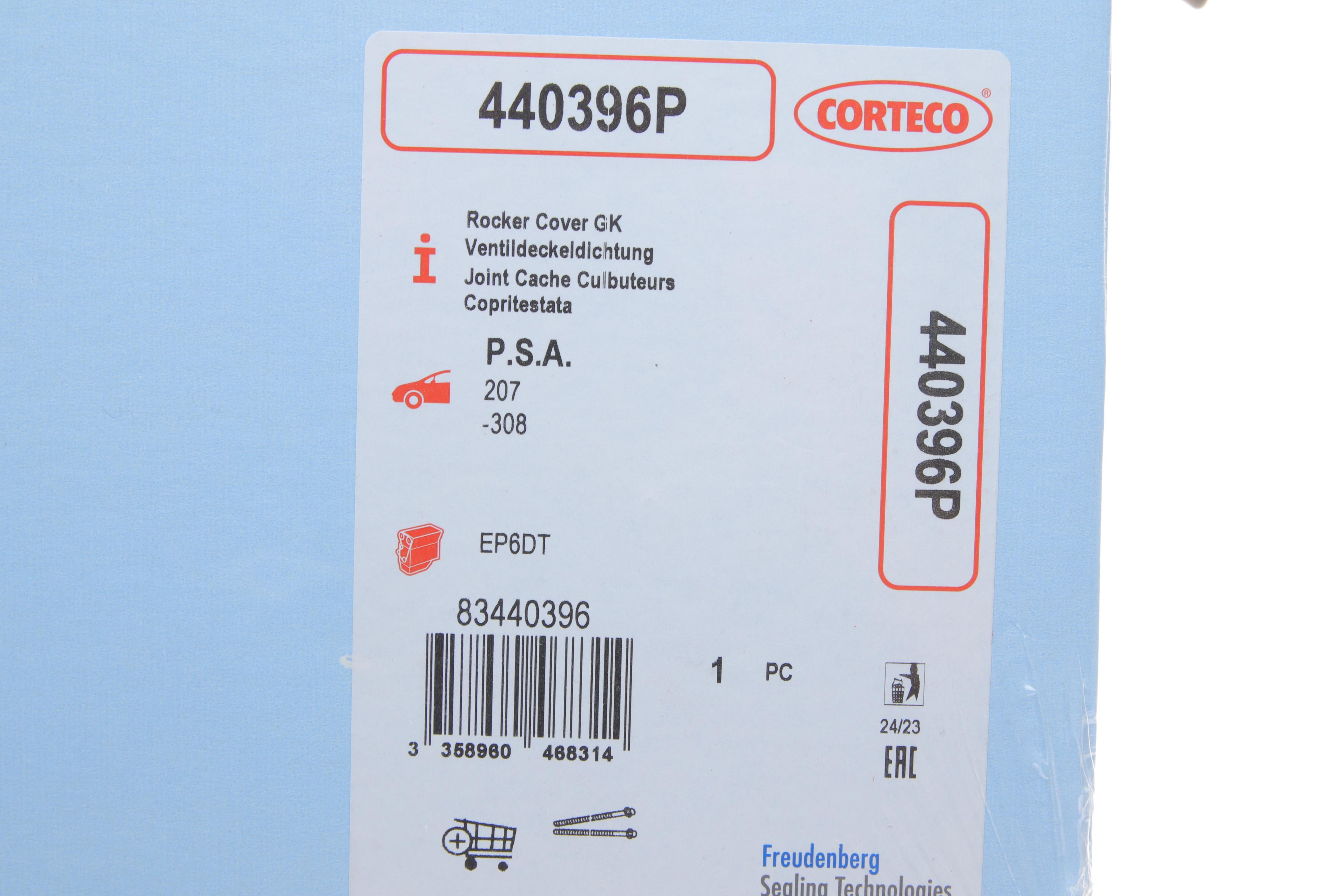 Прокладка кришки клапанів Peugeot 308/Citroen C4/C5 1.6 07- (к-кт)