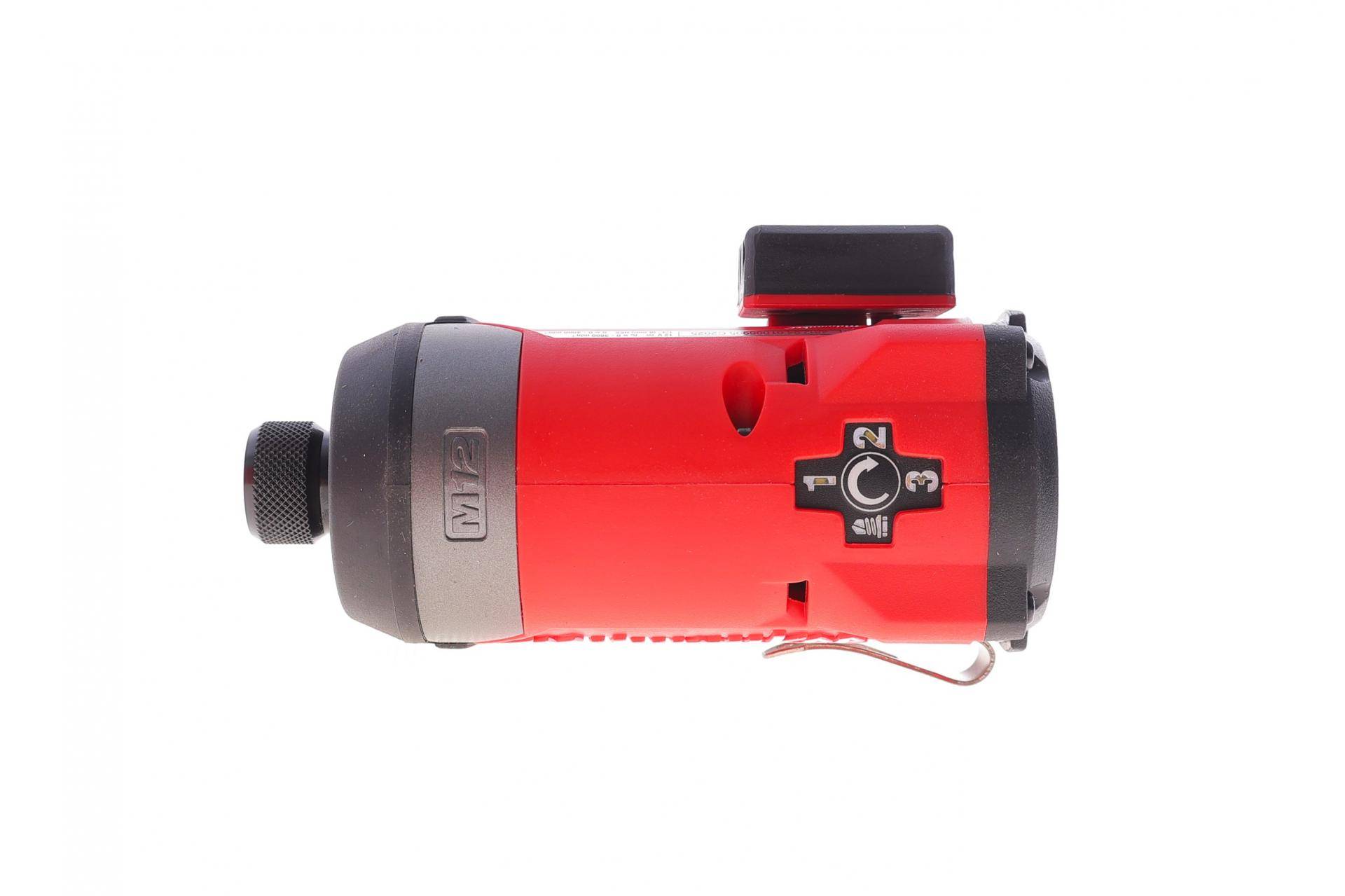 Дриль-шуруповерт акумуляторний 1/4″ M12 FDD2-0 (170 Nm/12V) 0–3600 об/хв