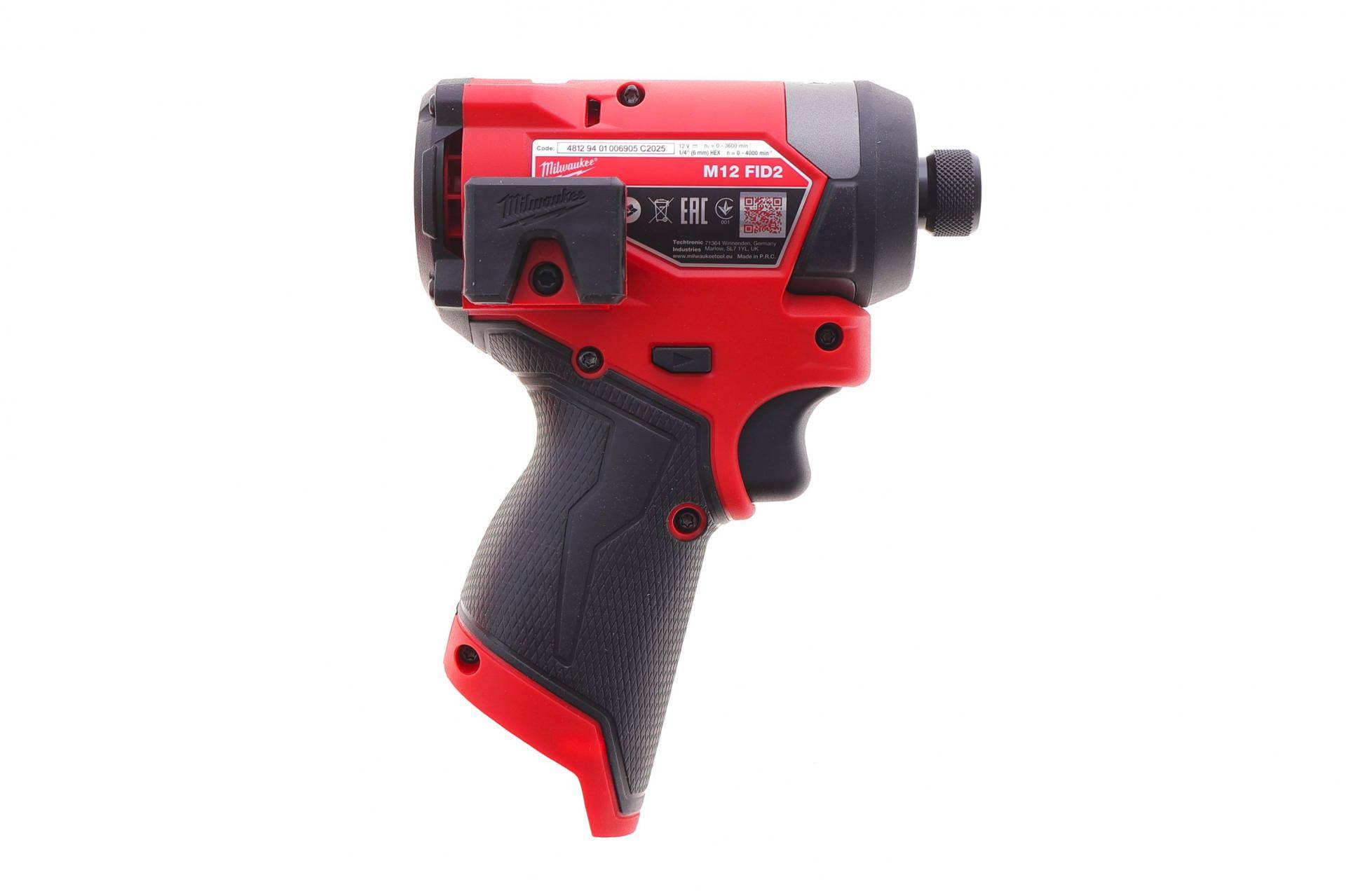 Дриль-шуруповерт акумуляторний 1/4″ M12 FDD2-0 (170 Nm/12V) 0–3600 об/хв