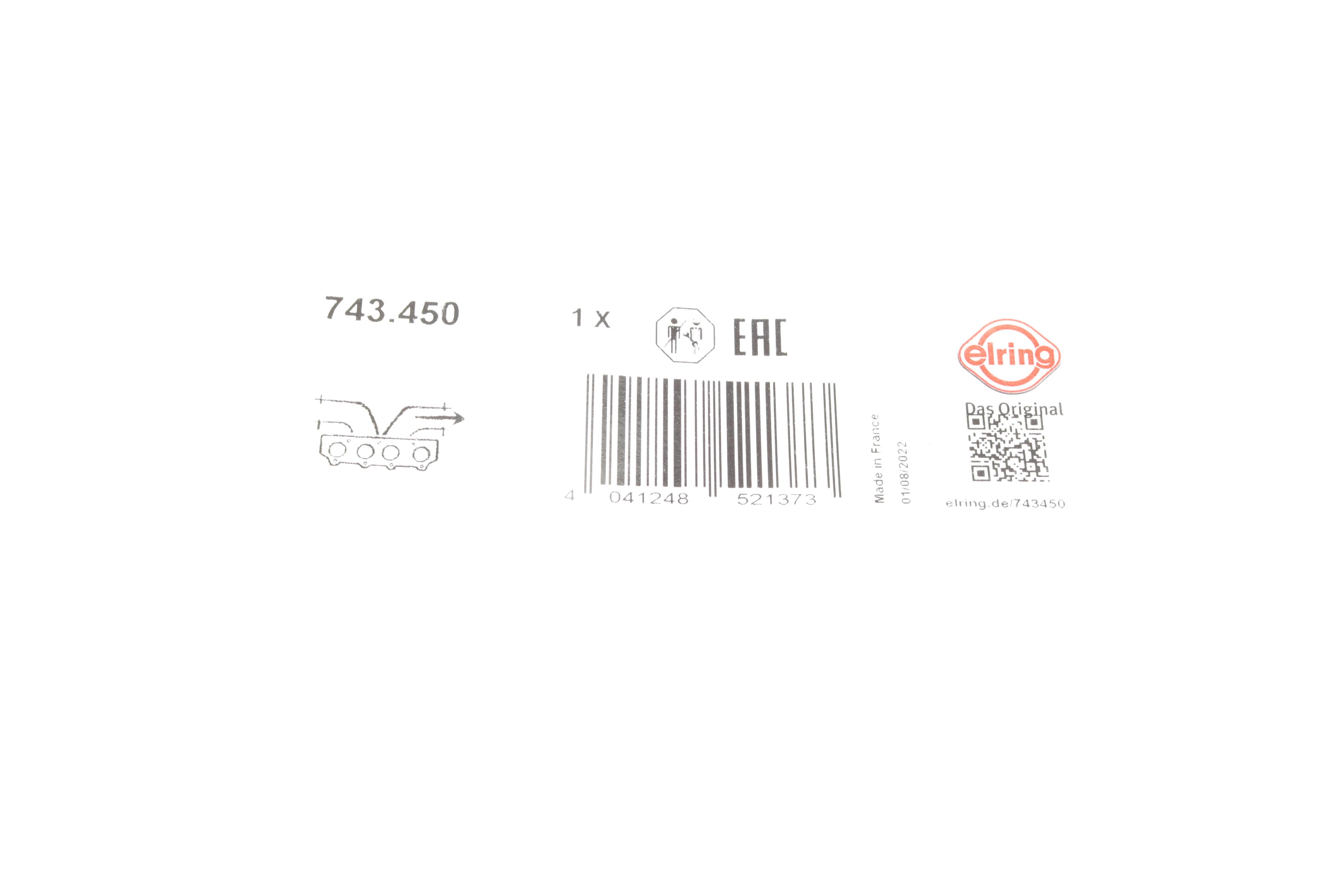 Прокладка колектора випускного Opel Astra/Insignia 2.0CDTi 08-