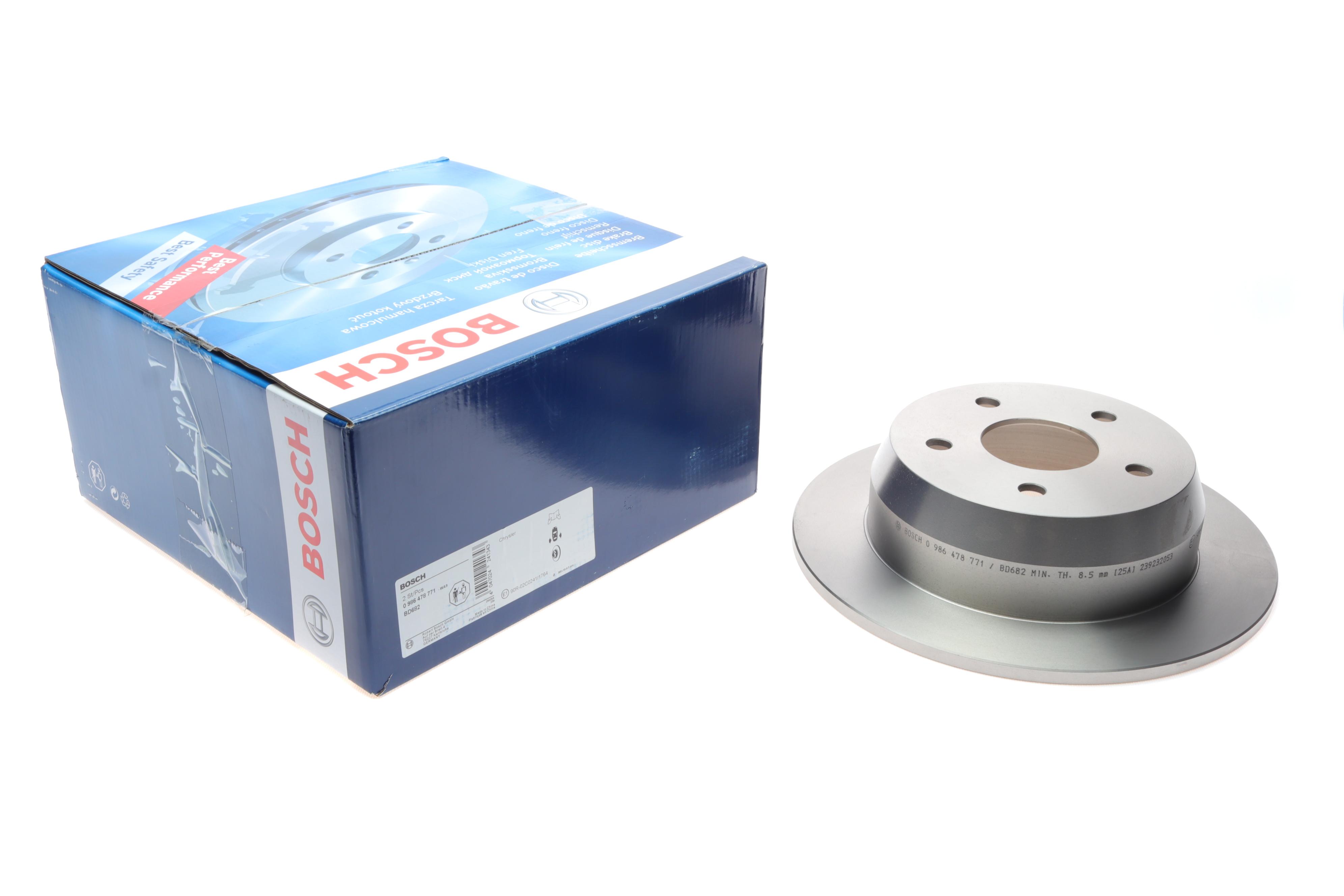 Диск гальмівний (задній) Jeep Grand Cherokee 2.7CRD/3.1-4.7 99-05 (305x10)