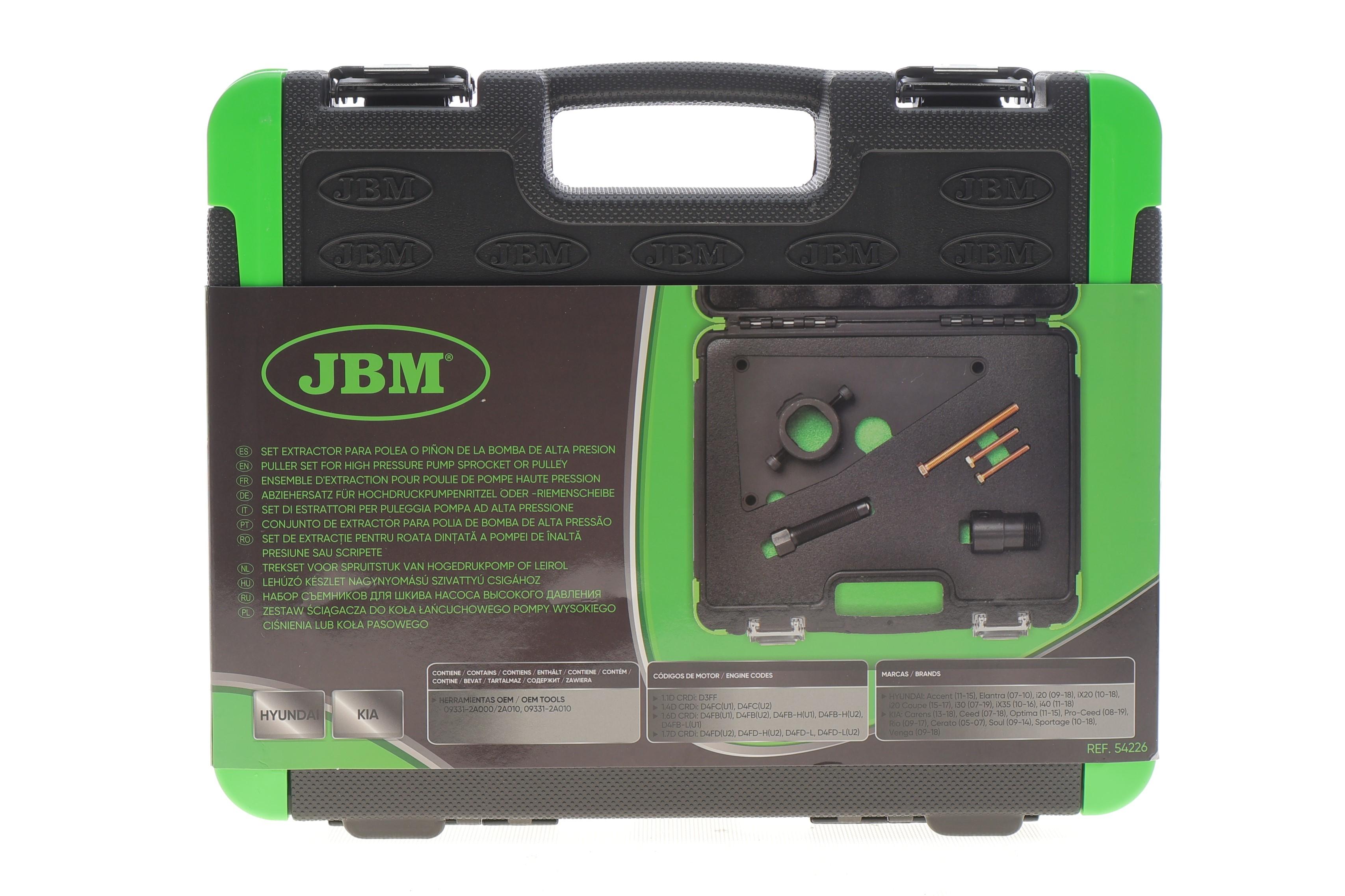 Набір знімачів шківа ПНВТ Hyundai/Kia 1.1/1.4/1.6/1.7 CRDi