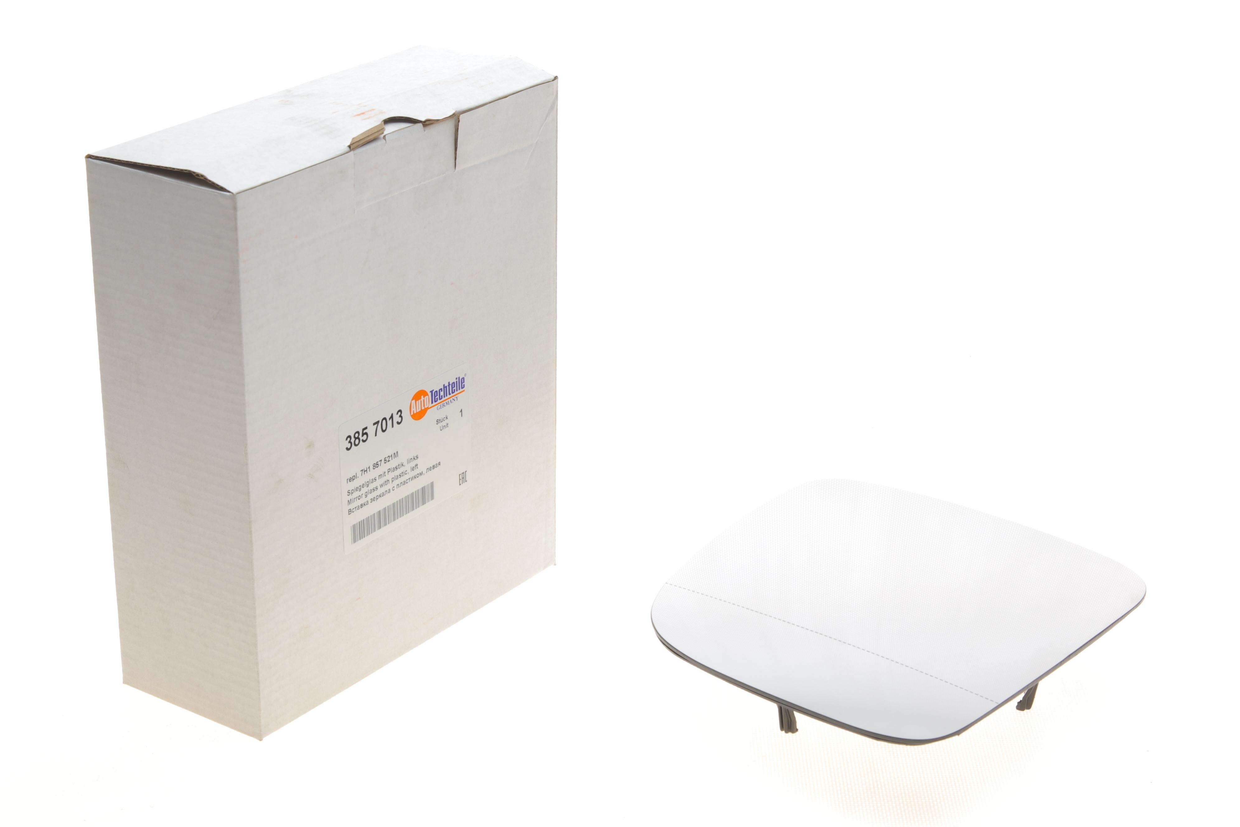 Стекло зеркала VW Caddy III 03- (L) (8570.13)